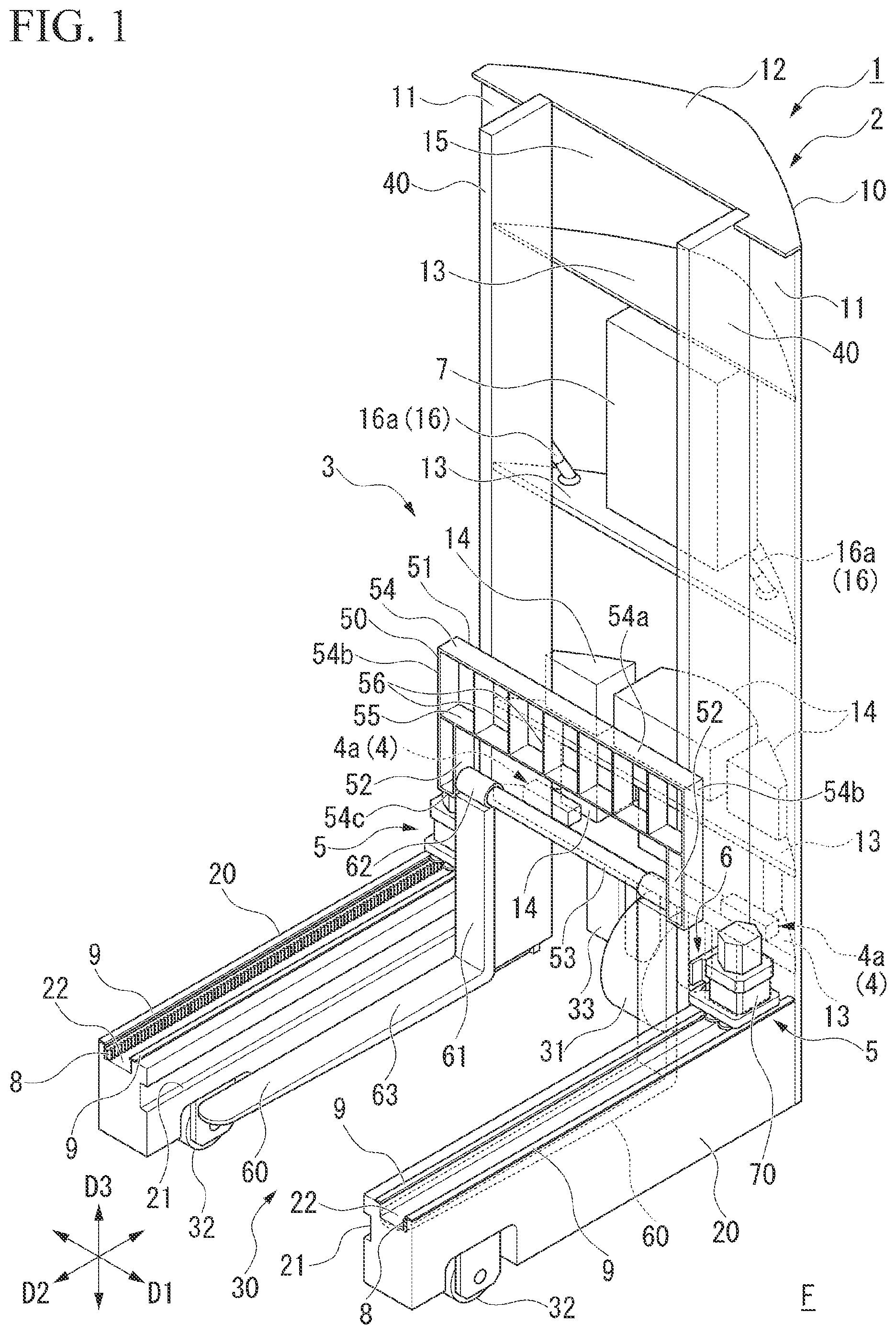 Patent US12448262 — Forklift — Figure 1