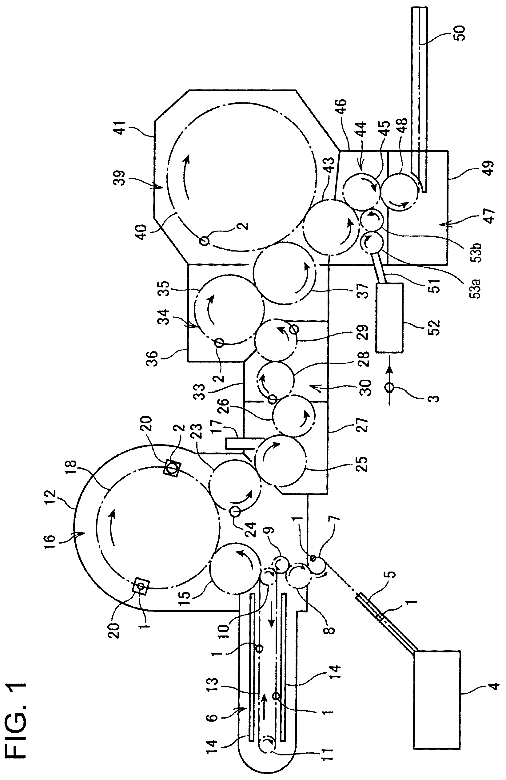 Patent US12448267 — Aseptic filling method and aseptic filling machine — Figure 1