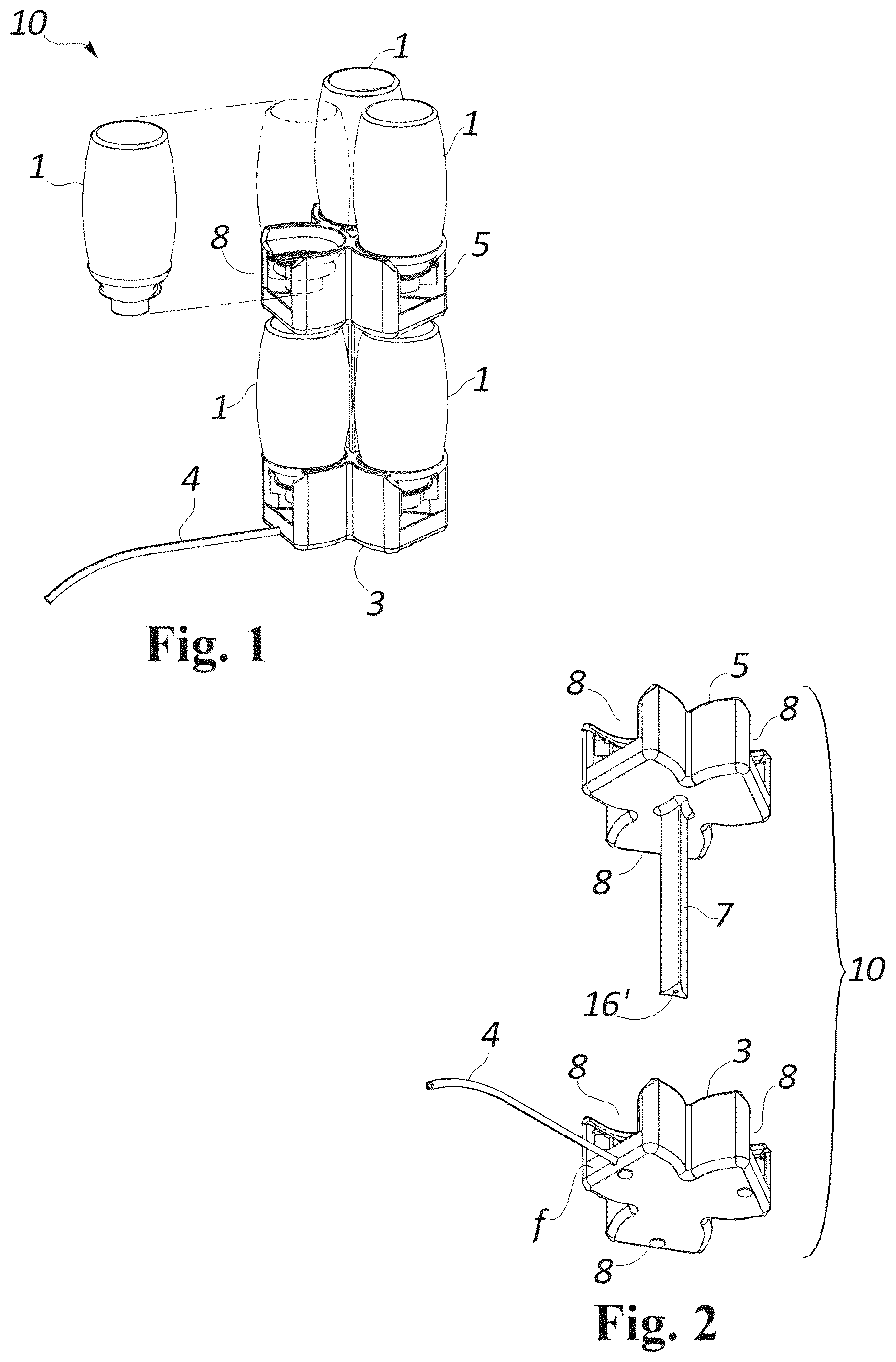 Patent US12448268 — Bottle drying apparatus — Figure 1