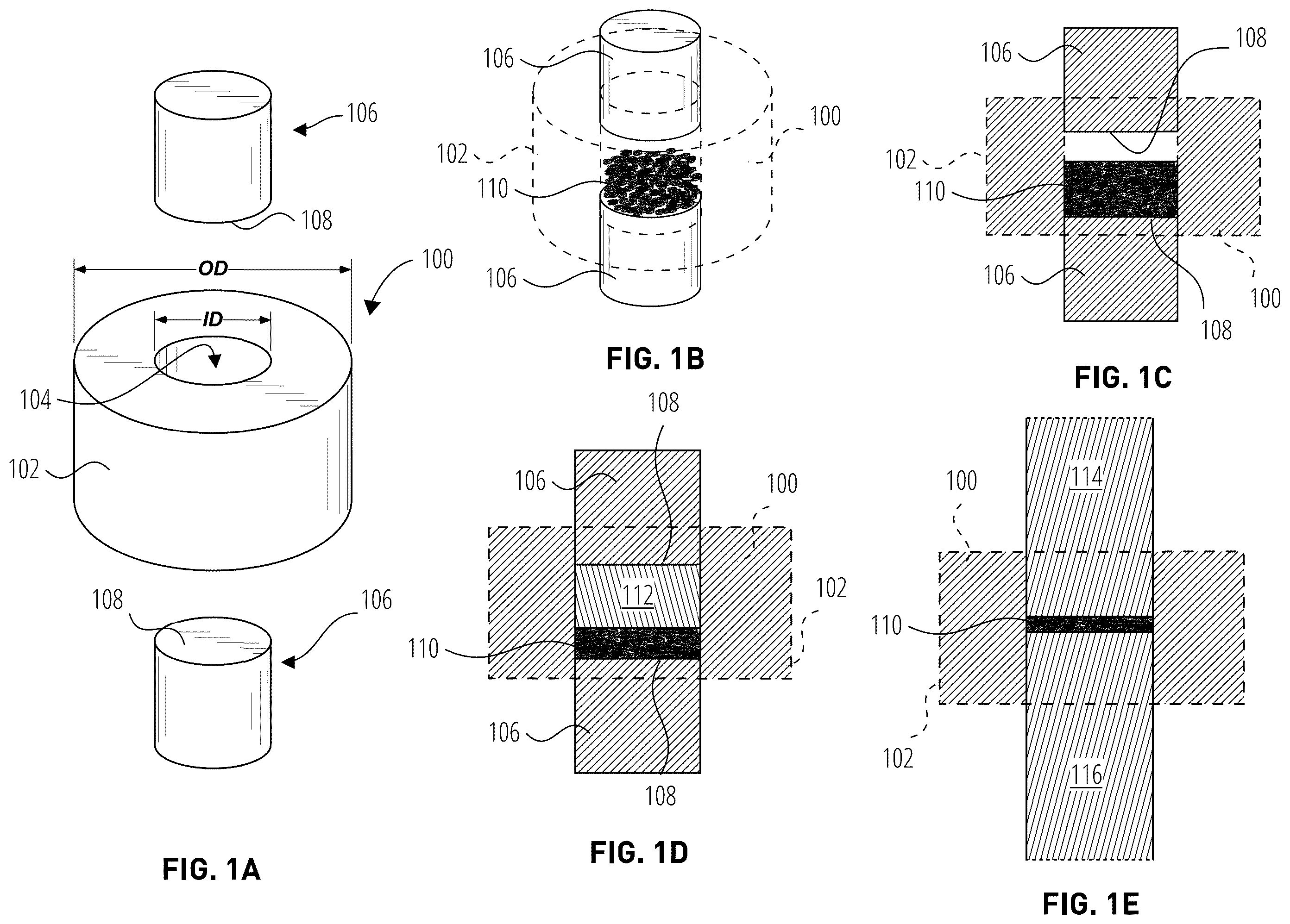 Patent US12448292 — Spark plasma sintering methods for fabricating dense graphite — Figure 1
