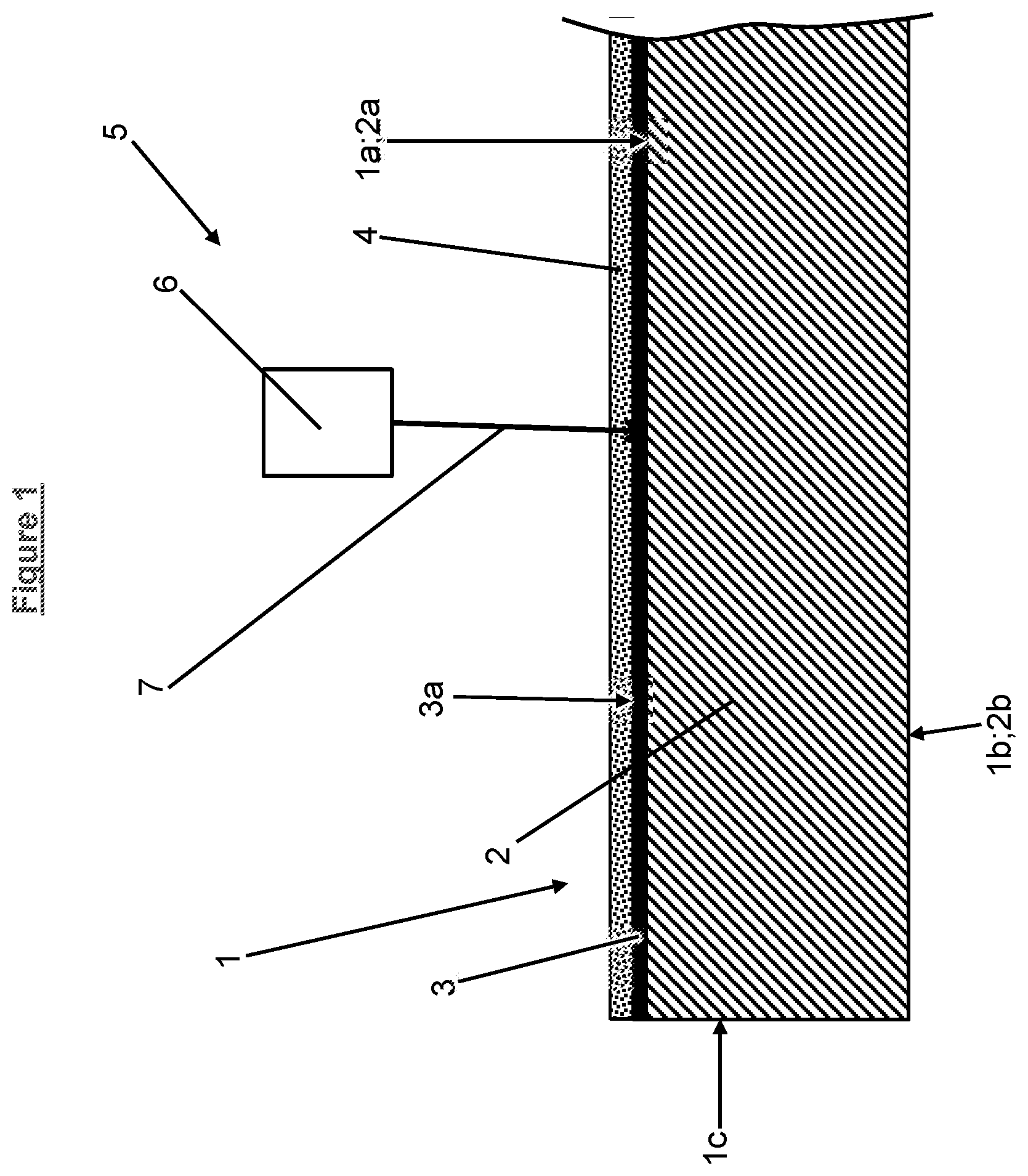 Patent US12448326 — Method for marking glass panels, preferably single-pane safety glass panels — Figure 1