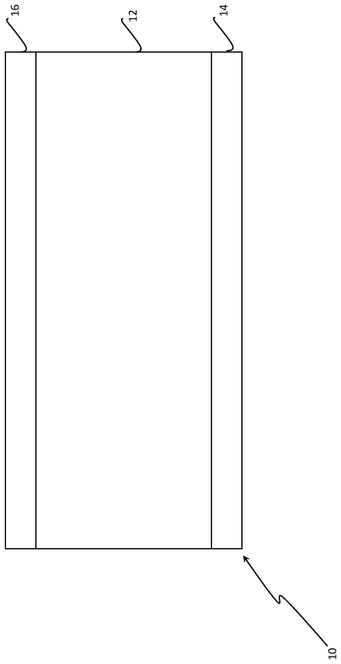 Patent US12448334 — High temperature sag resistant gypsum panel — Figure 1