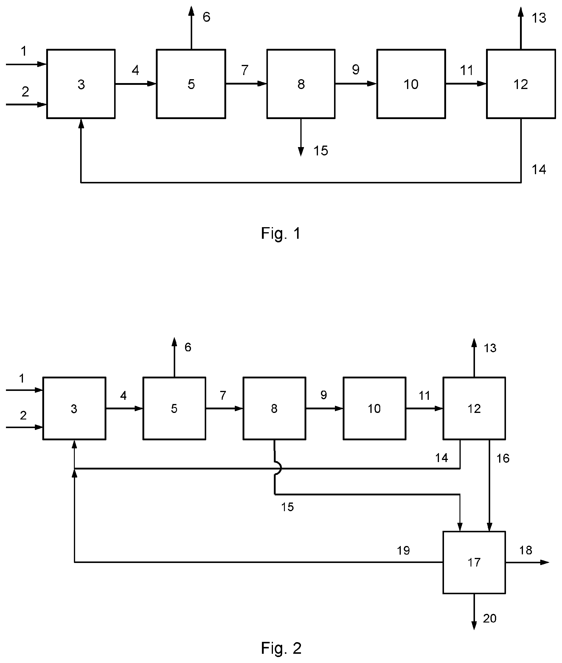 Patent US12448342 — Process for obtaining isobutene from a C4-hydrocarbon mixture — Figure 1