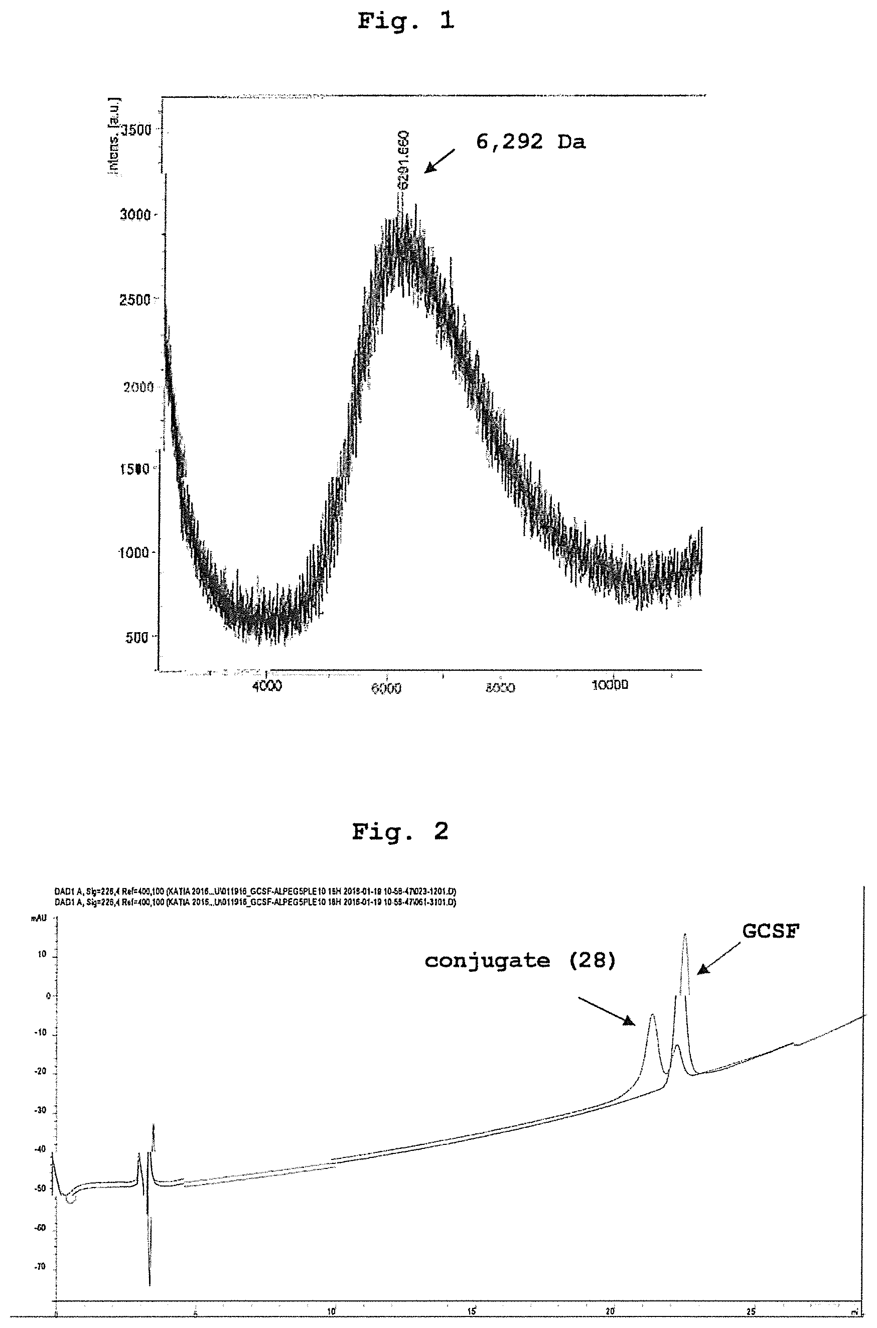 Patent US12448488 — Conjugate of bio-related substance and block polymer, and block polymer derivative for obtaining said conjugate — Figure 1