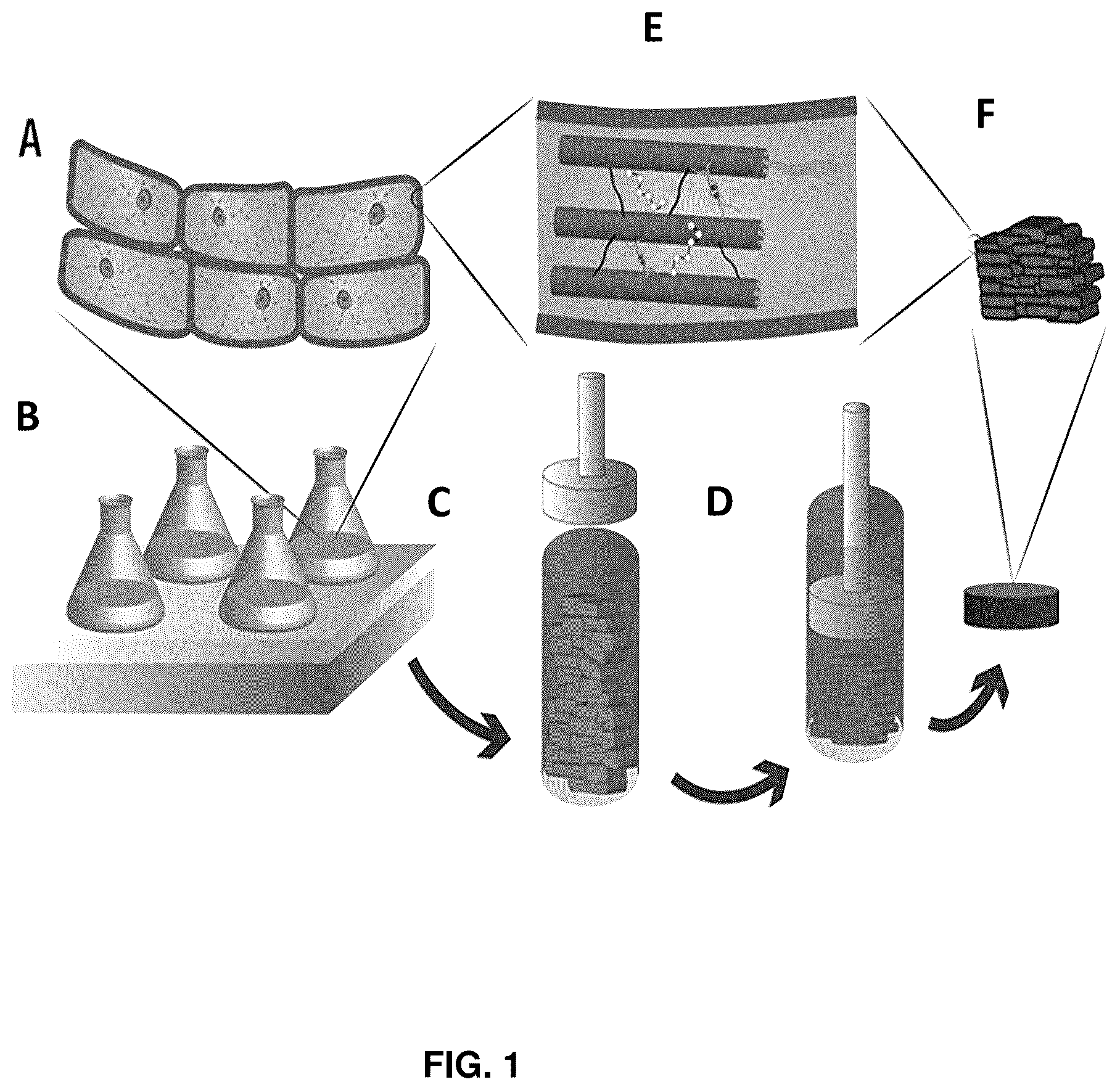 Patent US12448517 — Biocomposite materials and related compositions, methods and systems — Figure 1