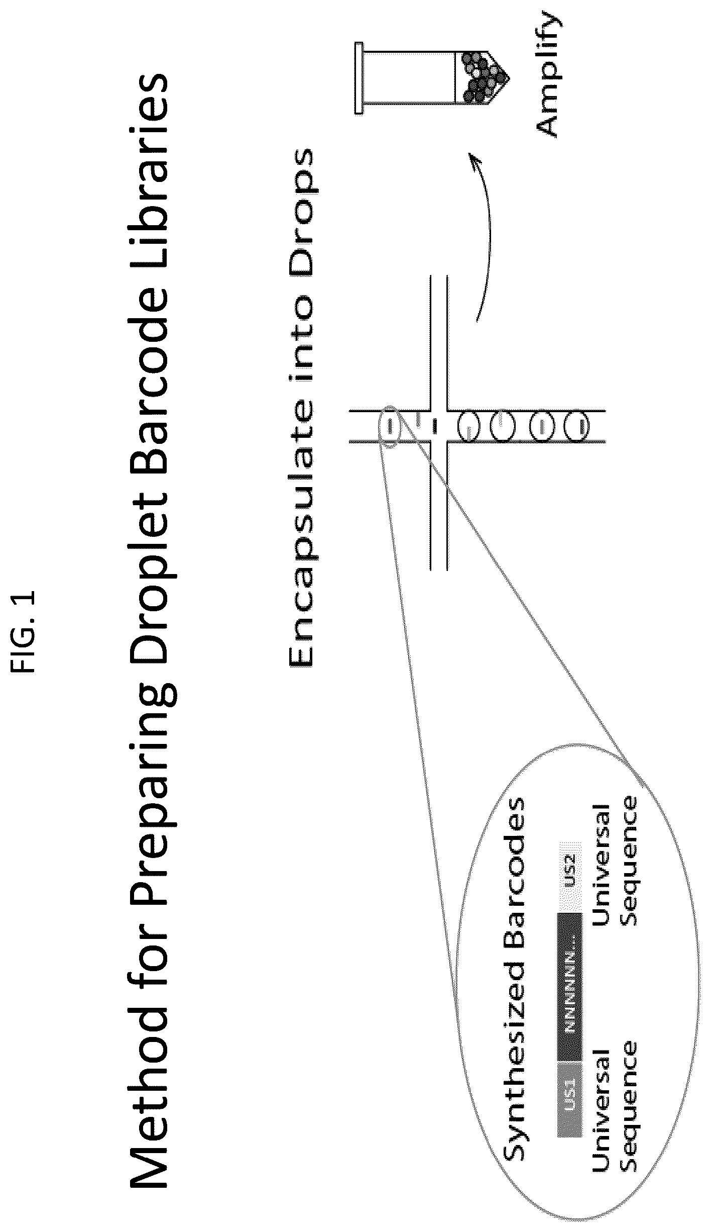 Patent US12448643 — Sequencing of nucleic acids via barcoding in discrete entities — Figure 1
