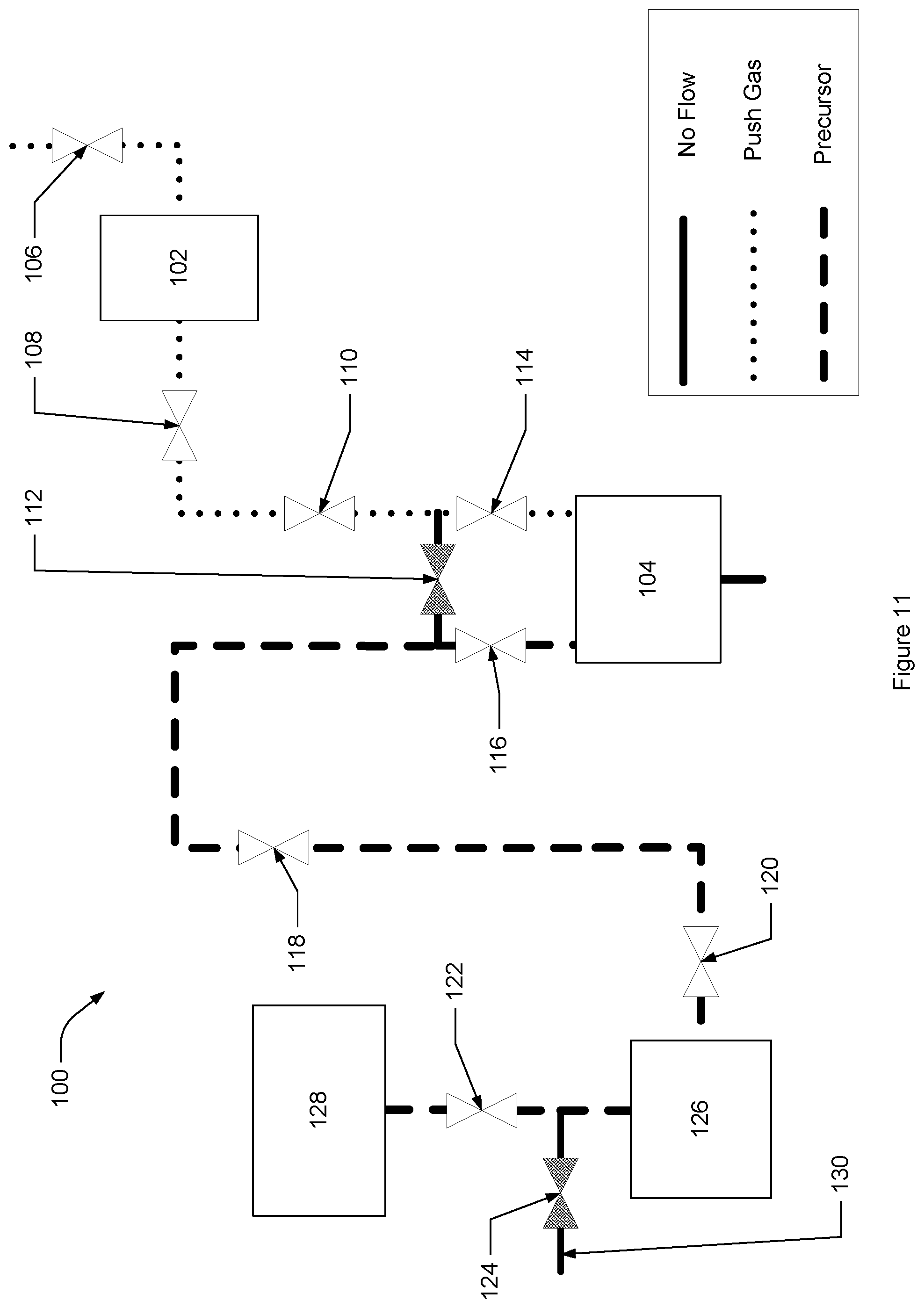 Patent US12448687 Figure 11 – Dynamic precursor dosing for atomic layer deposition