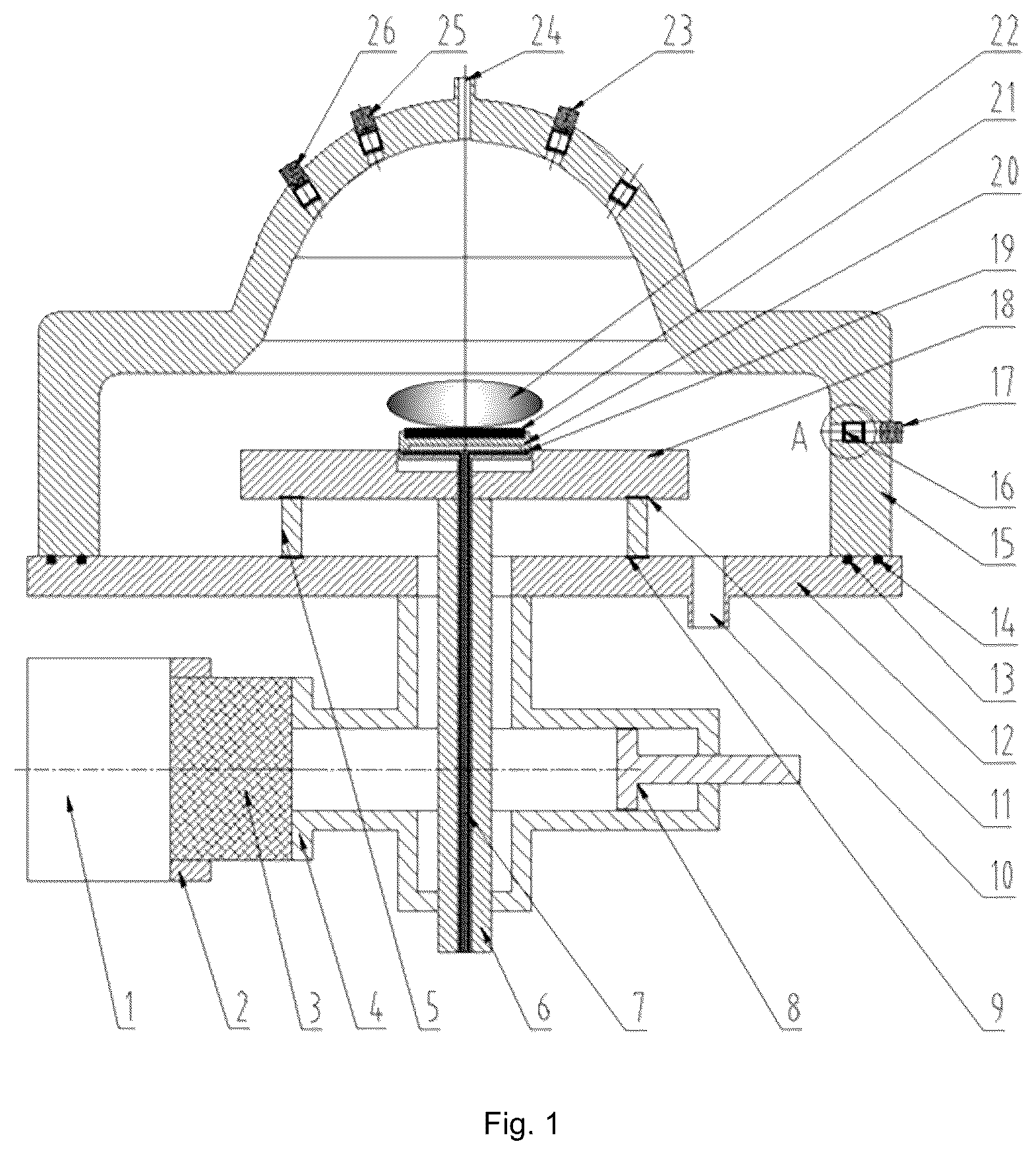 Patent US12448702 — Large-size diamond, MPCVD device and preparation method of large-size diamond — Figure 1