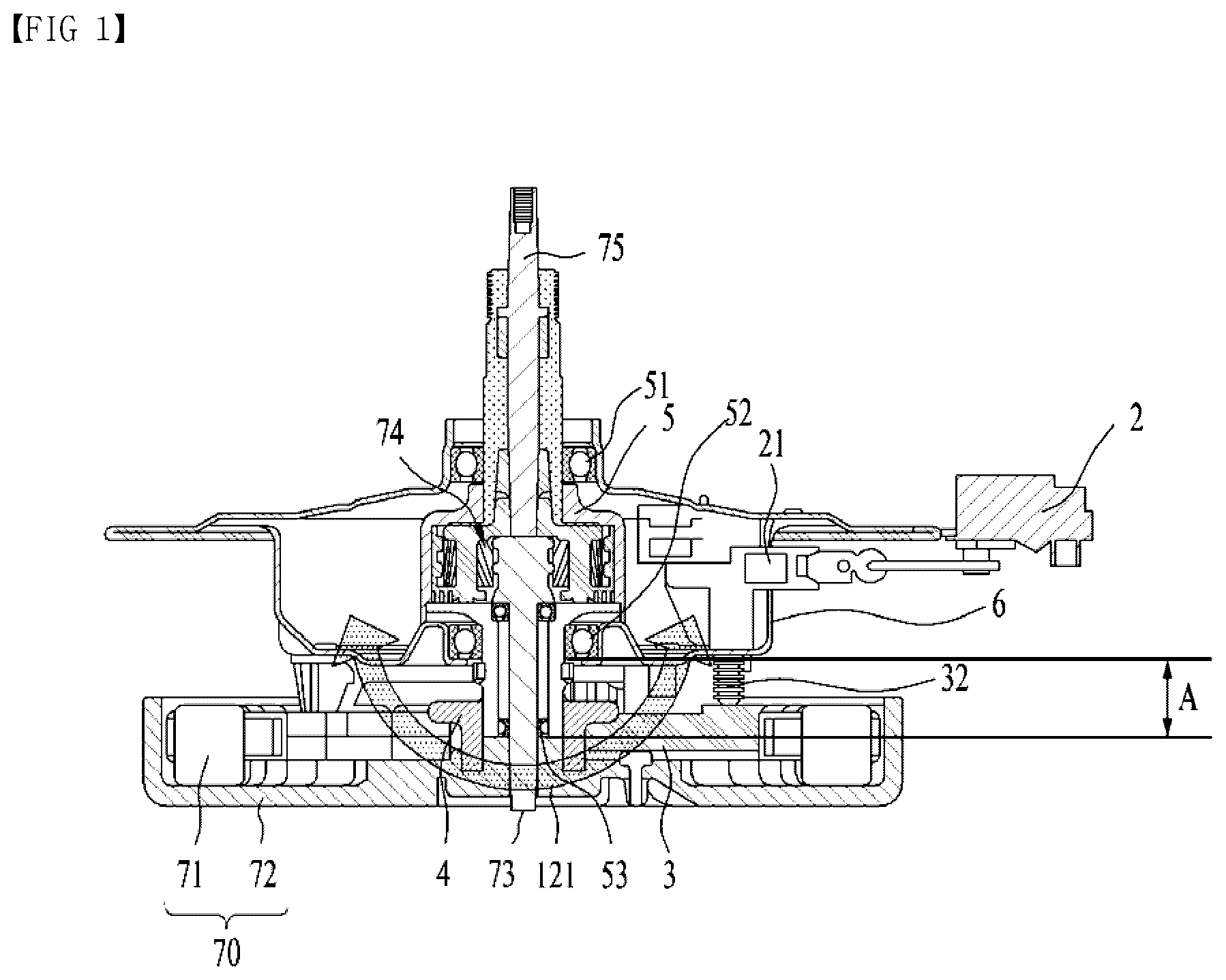 Patent US12448718 Figure 1 – Laundry treating apparatus