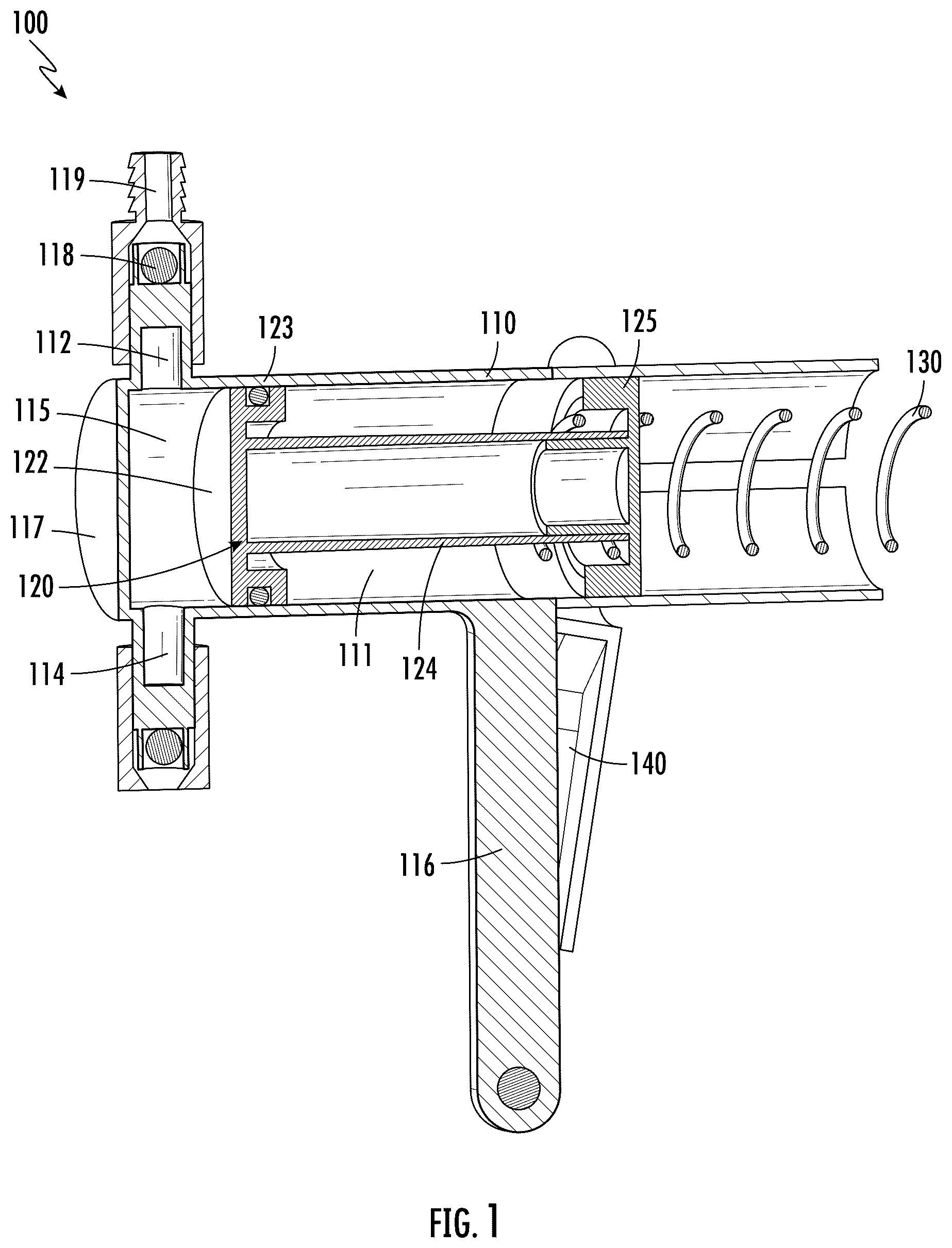 Patent US12448720 — Dispensing system and method of use — Figure 1