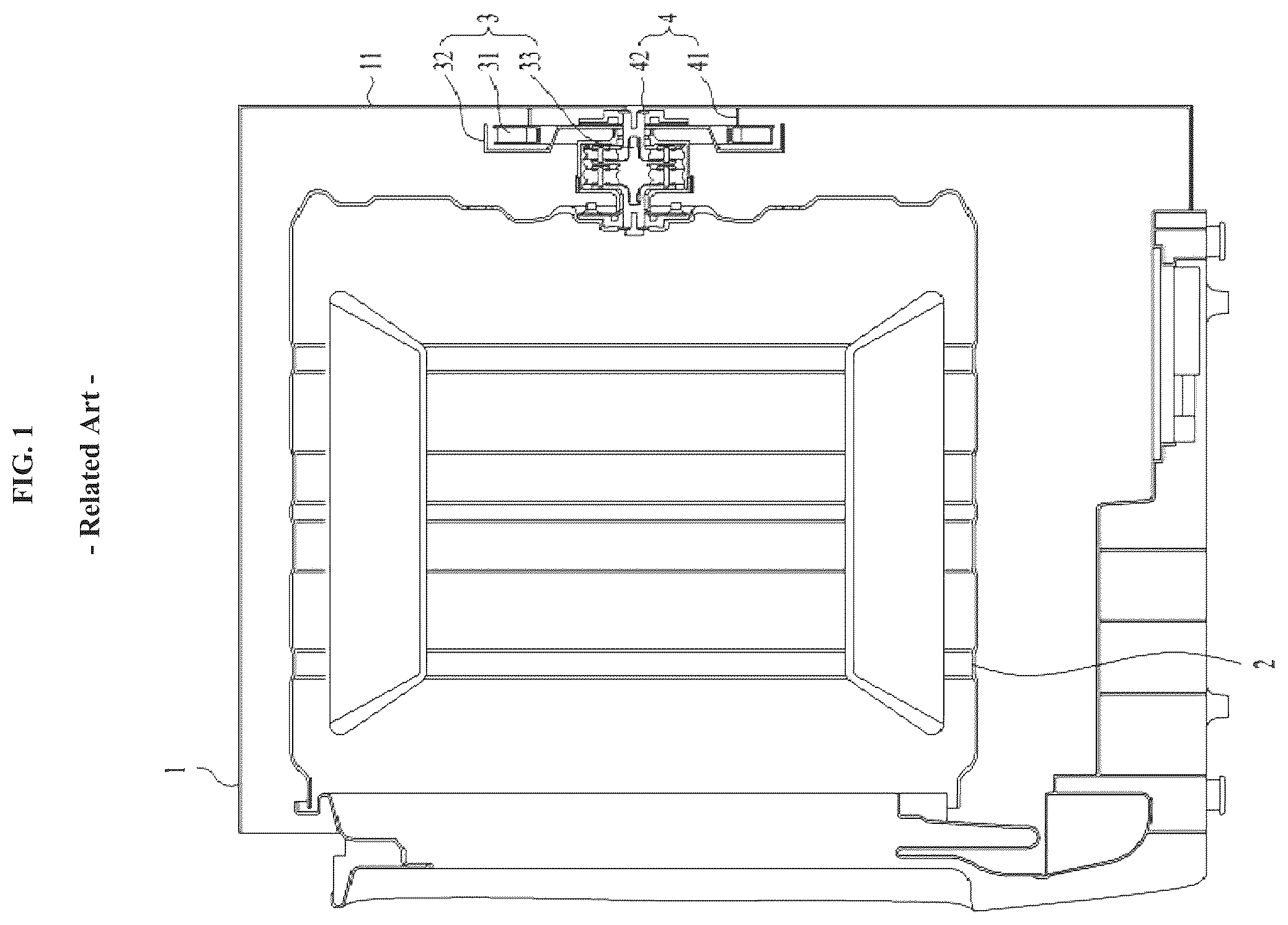 Patent US12448721 — Laundry treating apparatus — Figure 1