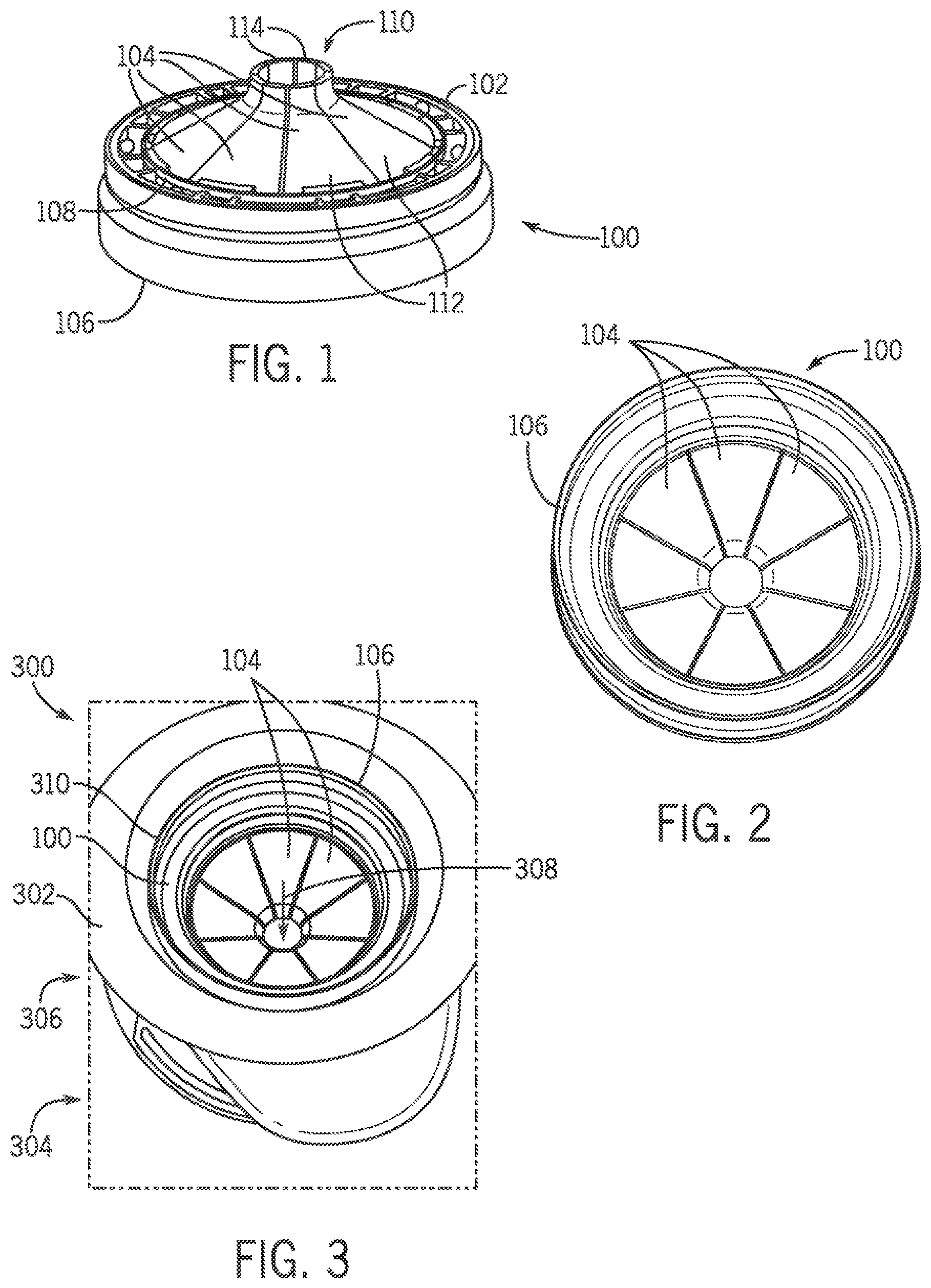 Patent US12448764 — Food waste disposer throat baffle apparatus and method — Figure 1