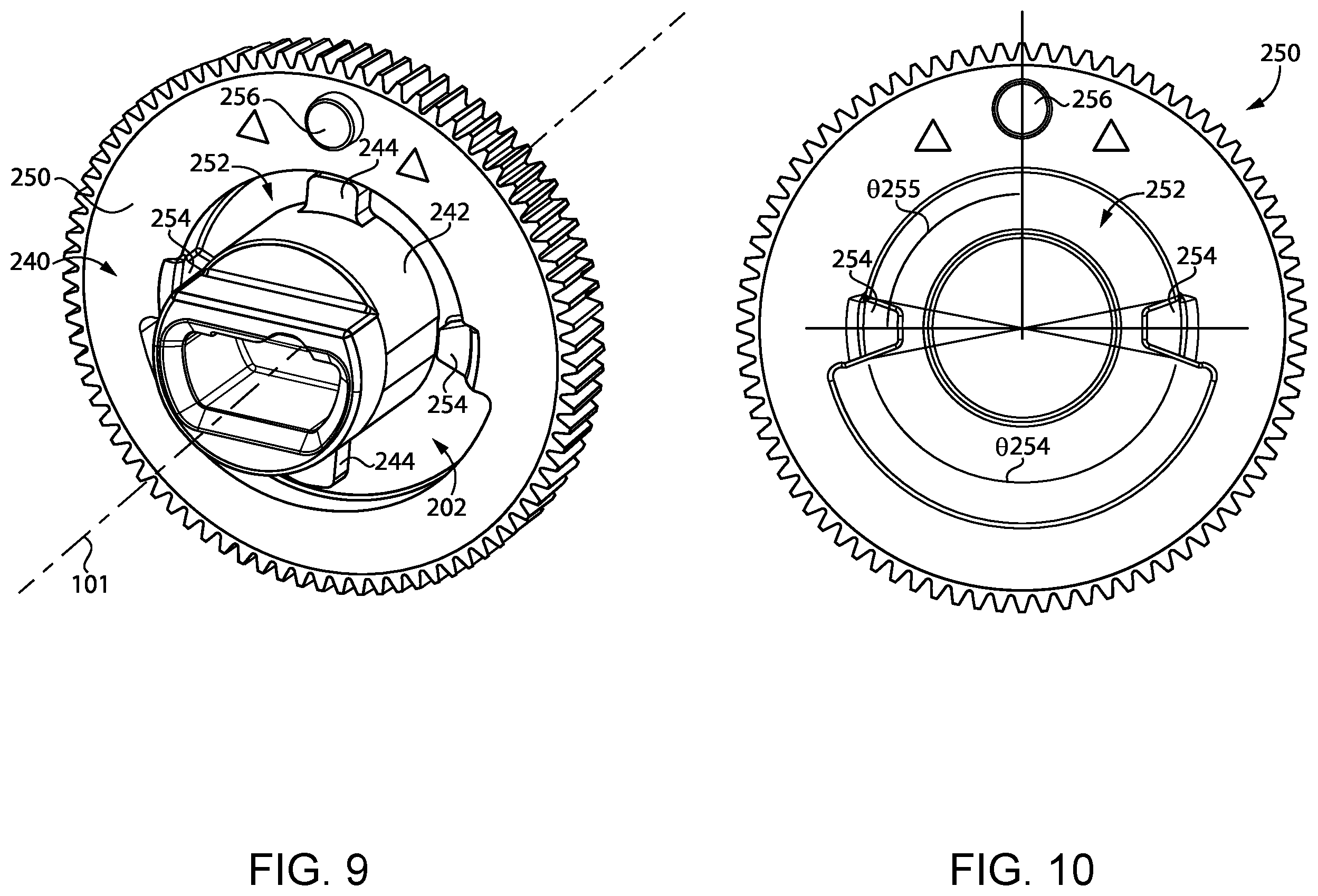 Patent US12448815 Figure 8 – Bolt actuation assembly