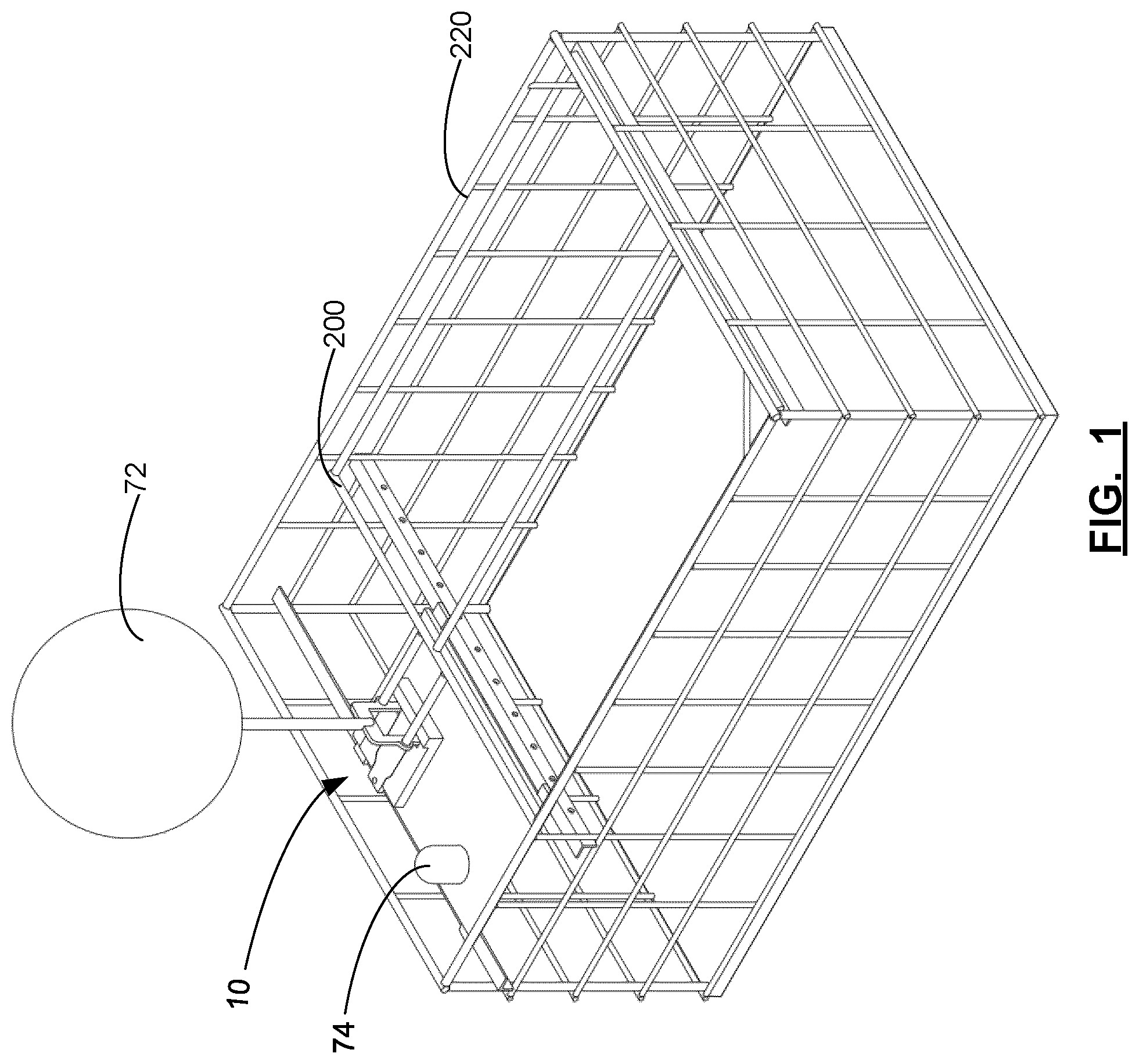 Patent US12448817 — Magnetic release mechanism — Figure 1