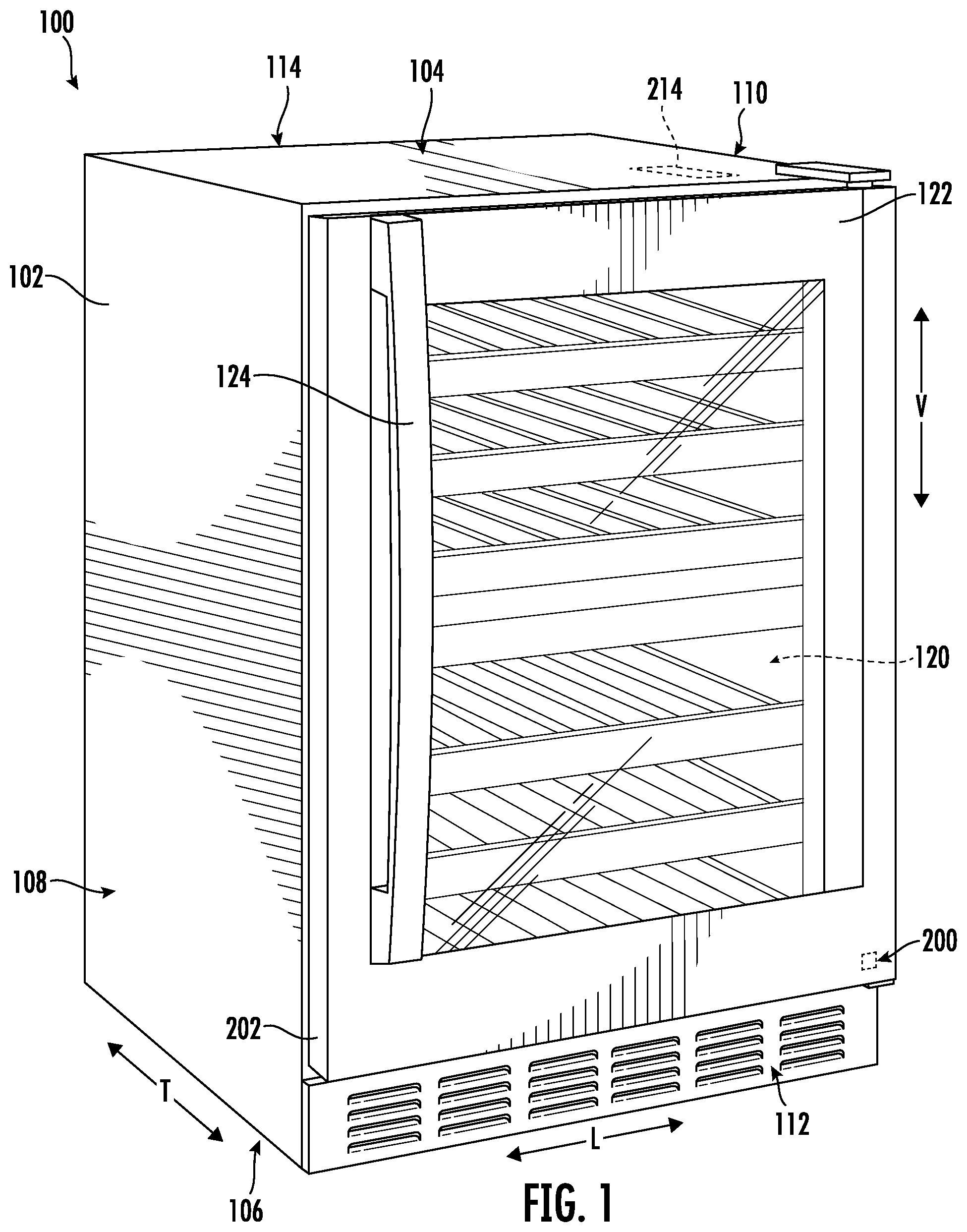 Patent US12448829 — Domestic appliance and electric connector assembly — Figure 1