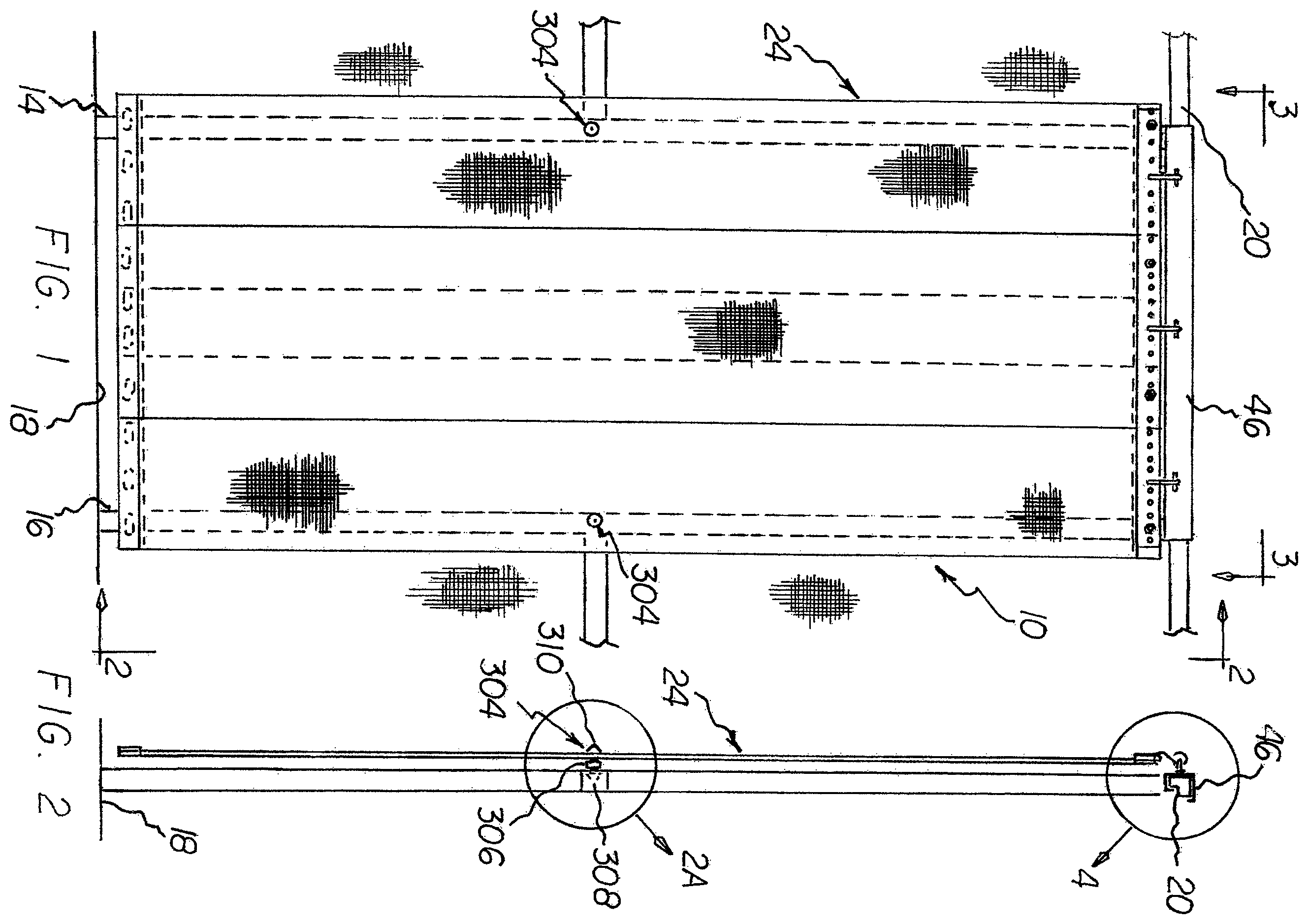 Patent US12448839 Figure 1 – Door defender system