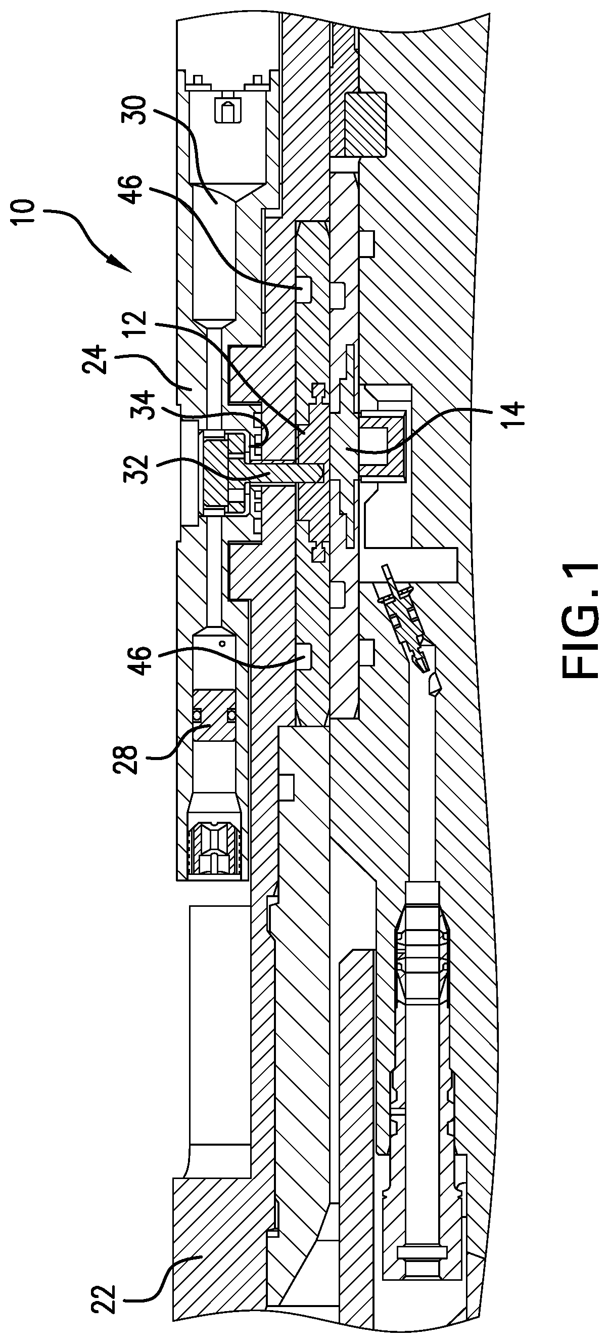Patent US12448853 Figure 1 – Wet connect, method, and system