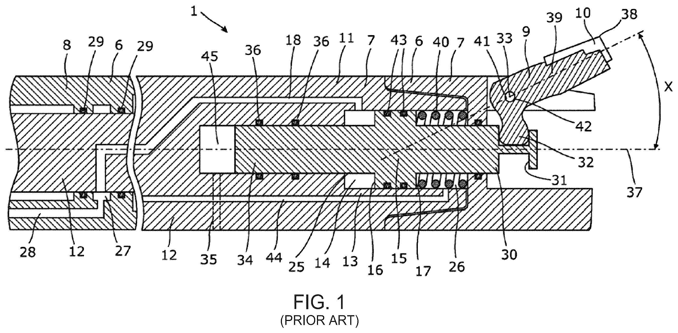 Patent US12448859 — Rotary tool hydraulic power system — Figure 1