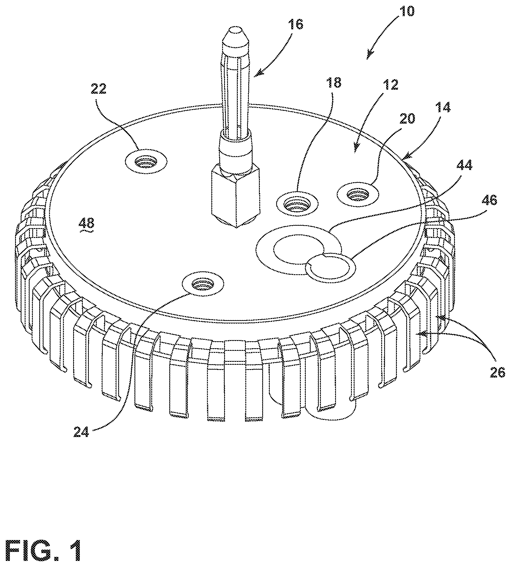 Patent US12448874 — Perforating gun firing switch — Figure 1