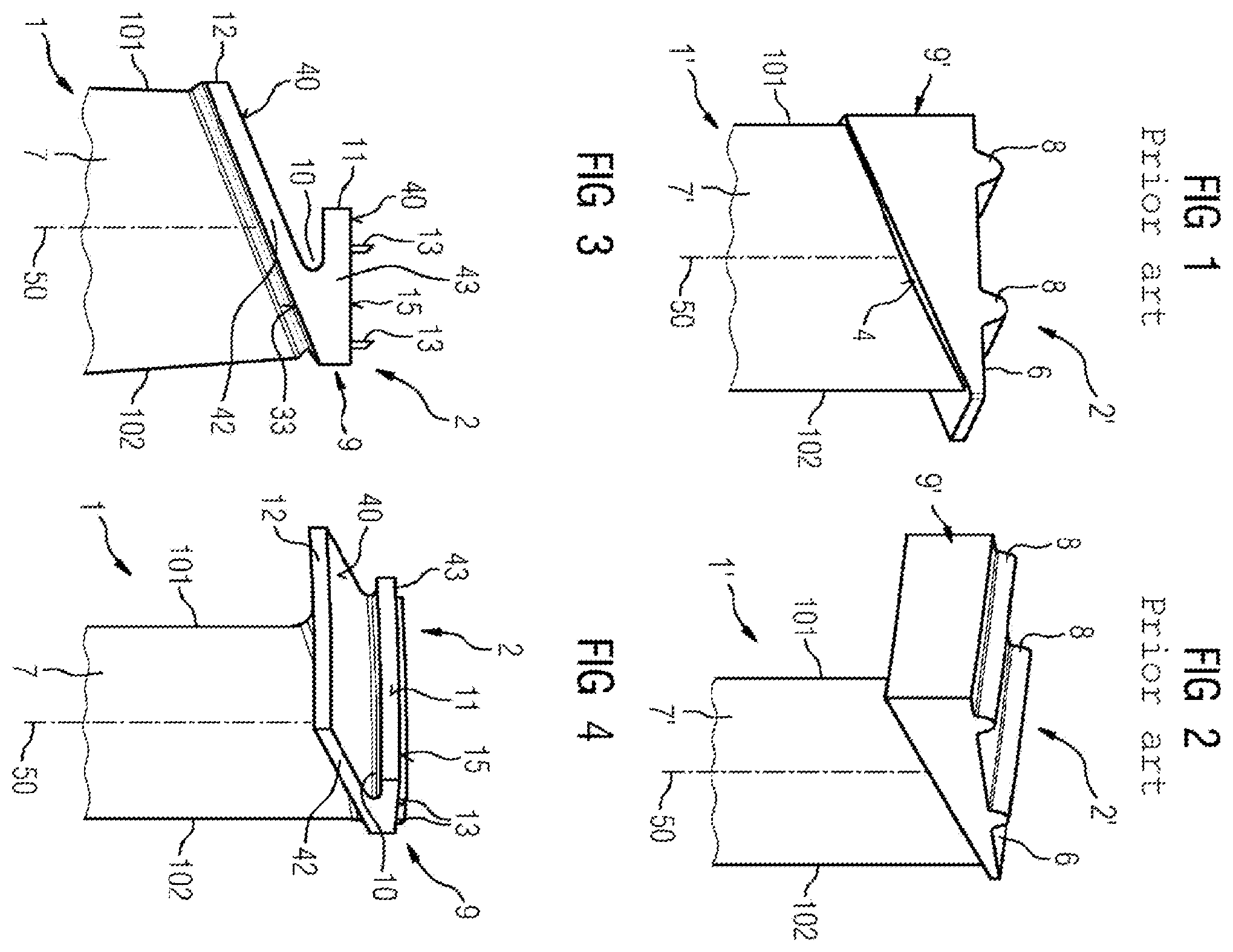 Patent US12448895 — Turbine blade and method for producing a turbine blade — Figure 1