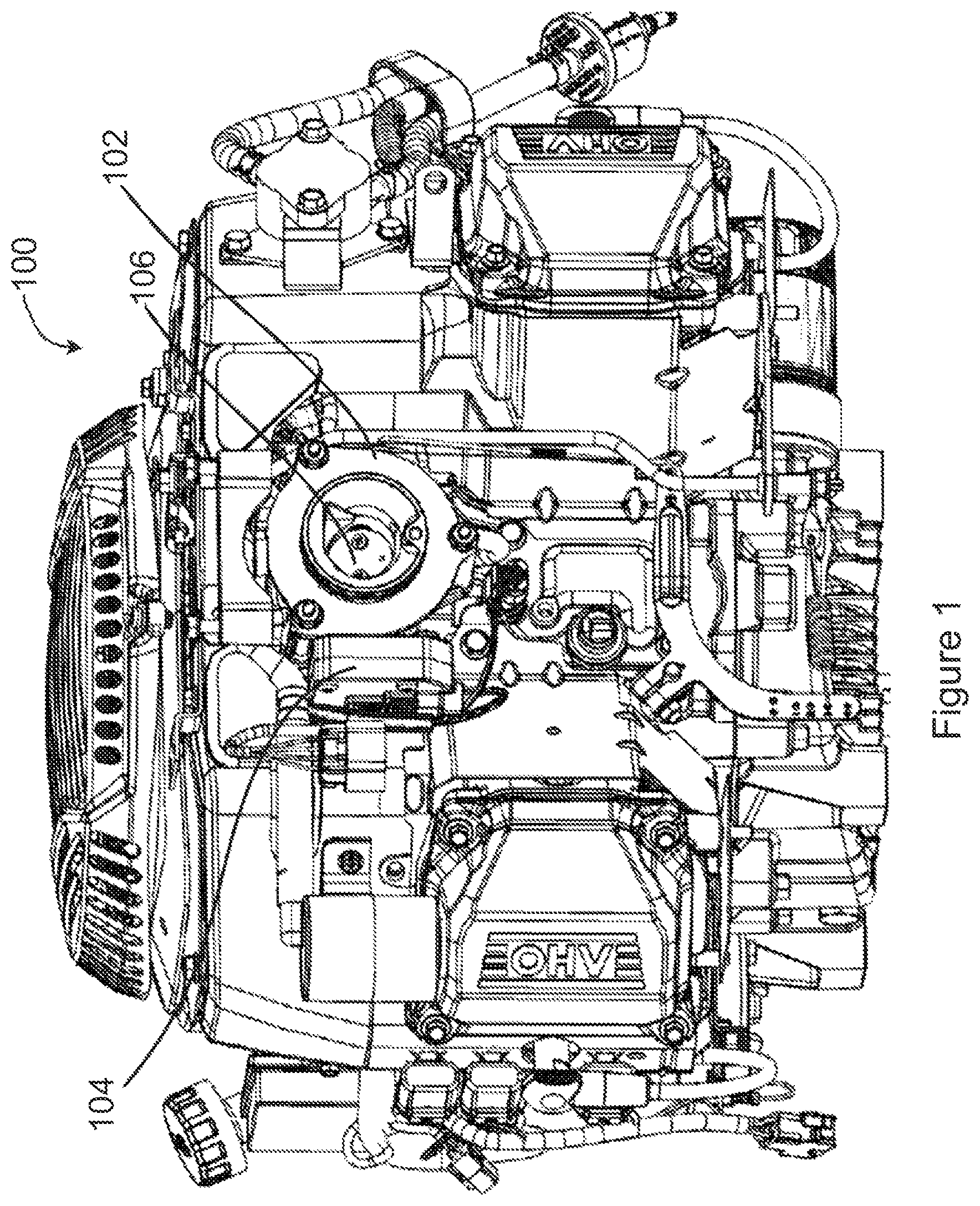 Patent US12448926 — Throttle drive actuator for an engine — Figure 1
