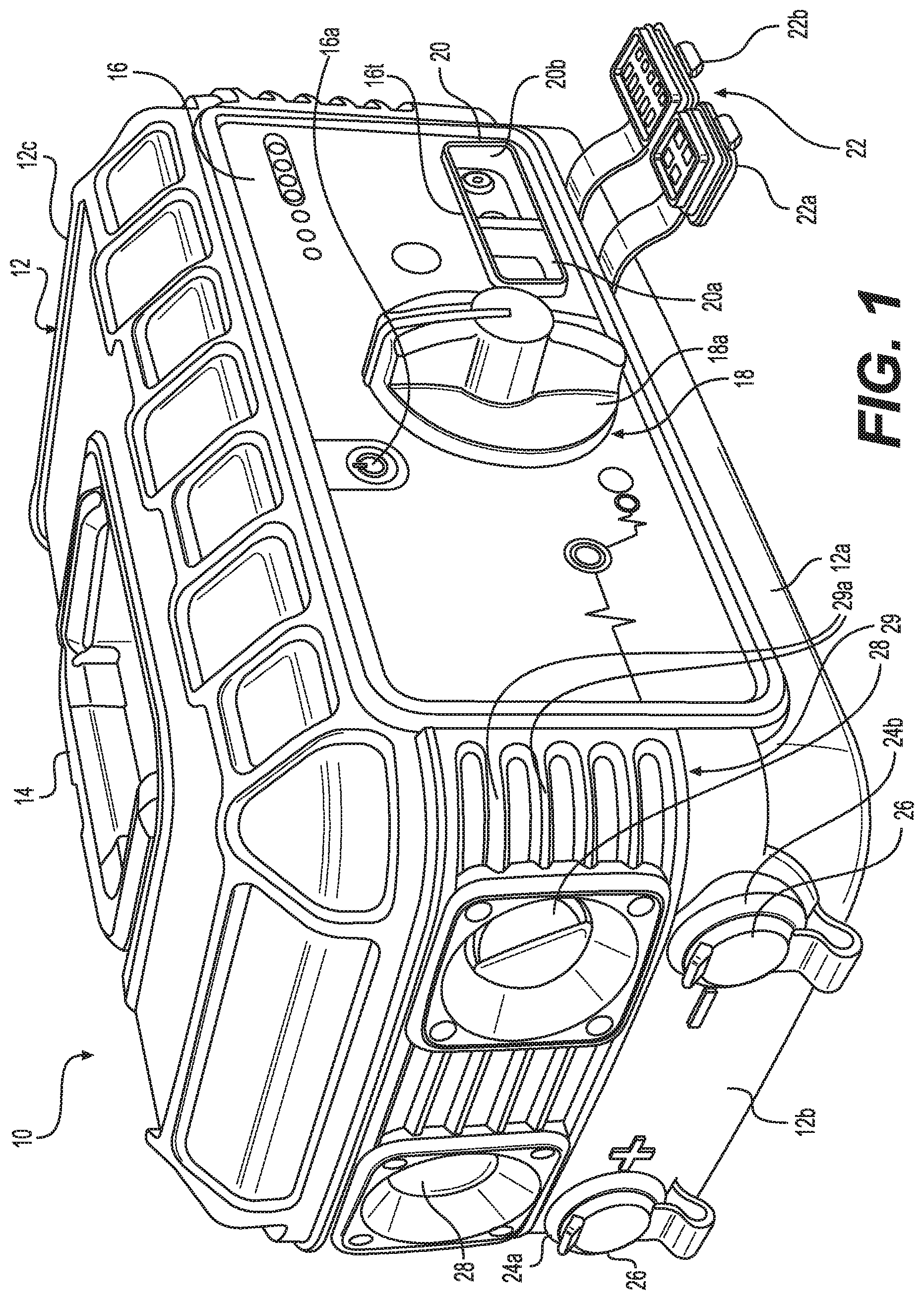 Patent US12448941 — Rechargeable battery jump starting device with depleted or discharged battery pre-conditioning system — Figure 1
