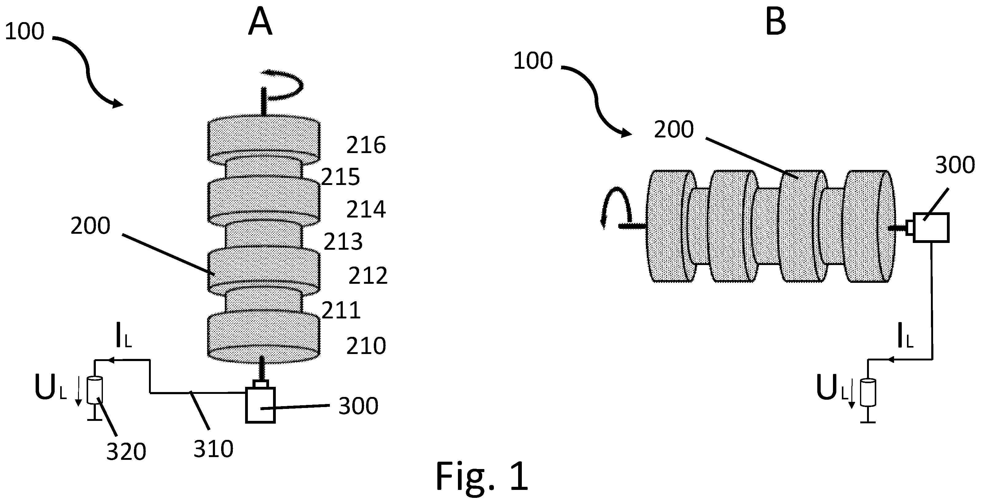 Patent US12448944 — Energy generating device — Figure 1