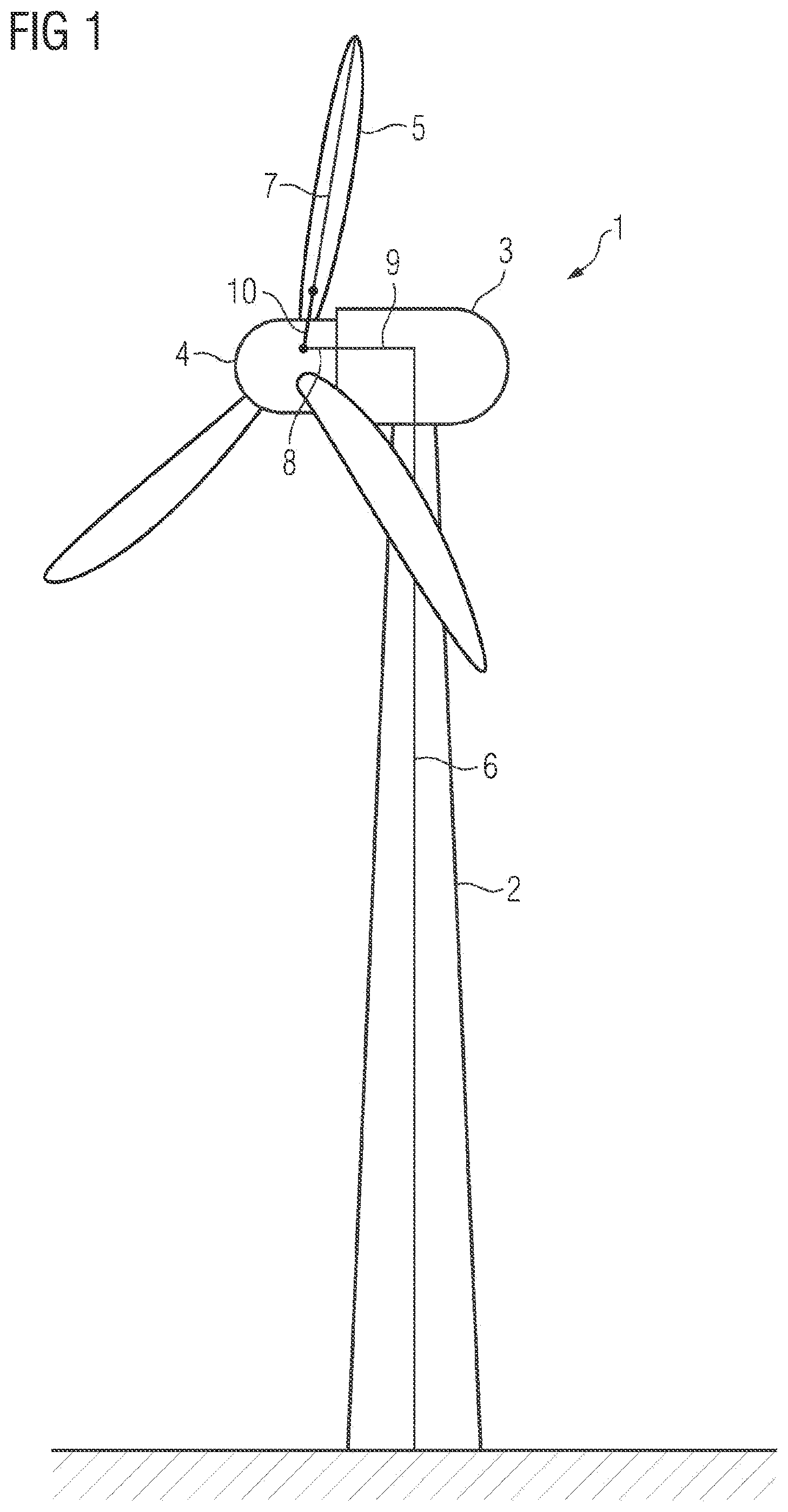 Patent US12448951 — Connector arrangement for a wind turbine down conductor, and wind turbine — Figure 1