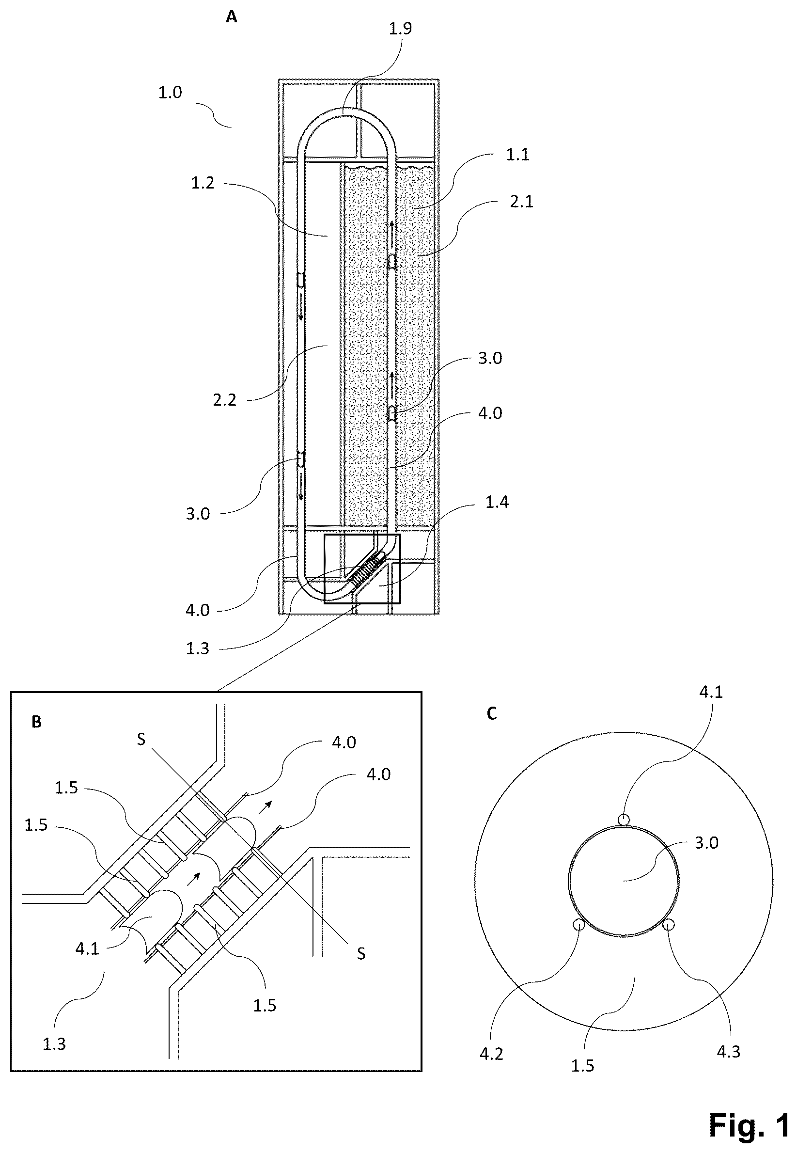 Patent US12448954 — Buoyant force utilization device — Figure 1