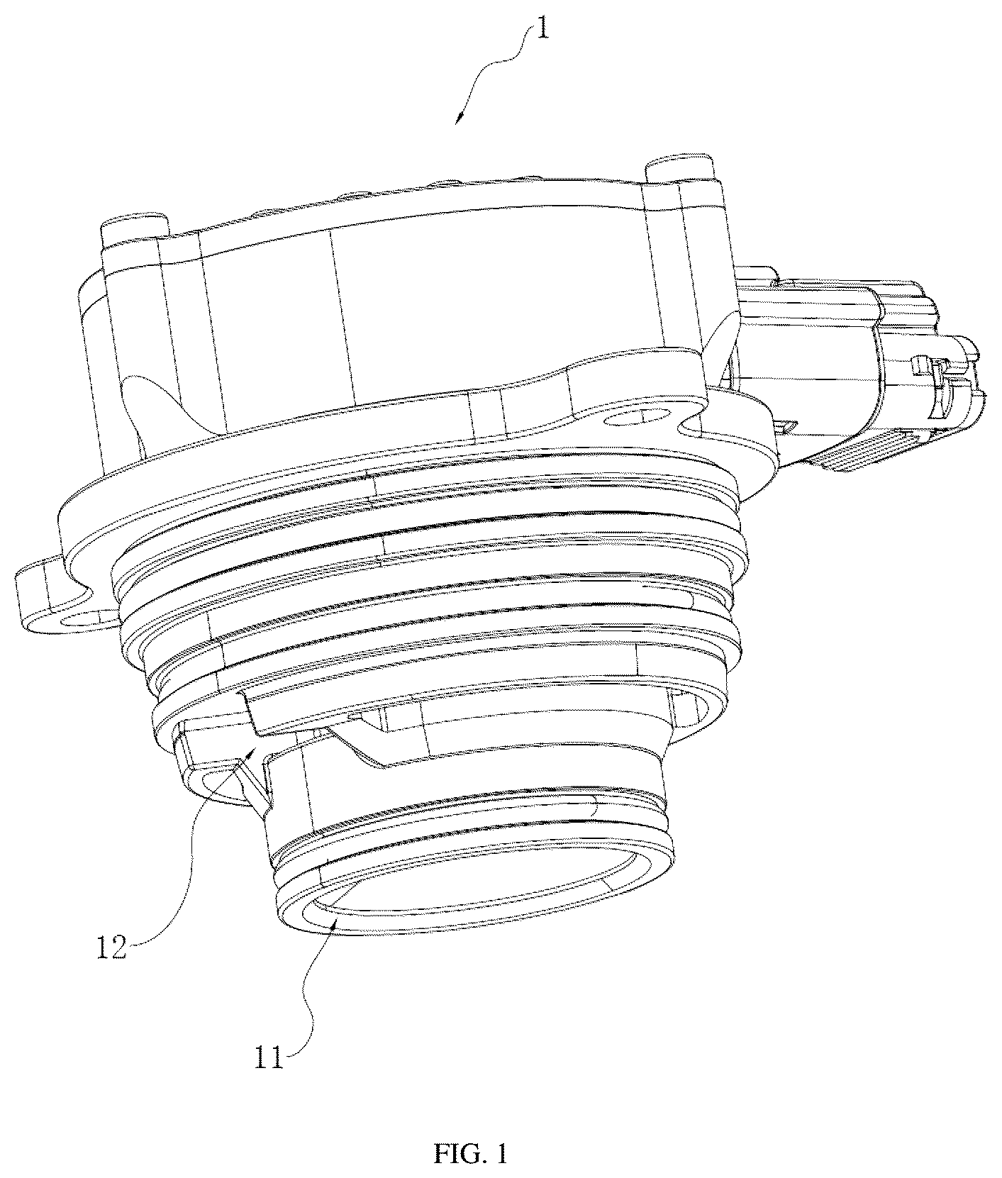 Patent US12448965 — Integrated electric oil pump and operation method thereof — Figure 1
