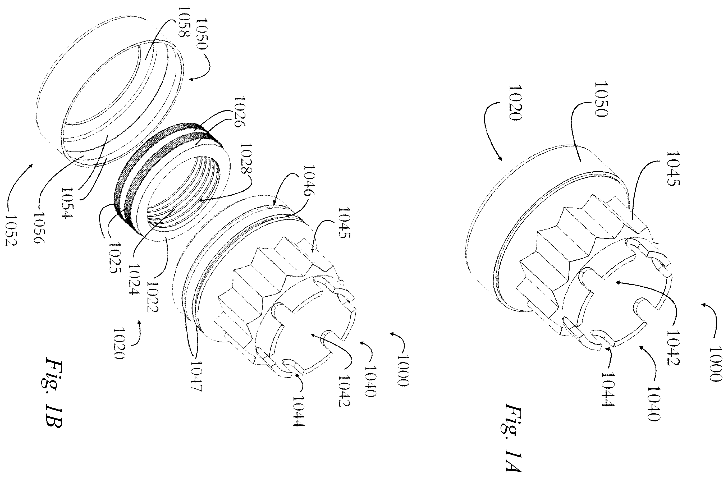 Patent US12448997 — Precision torque control positive lock nut — Figure 1