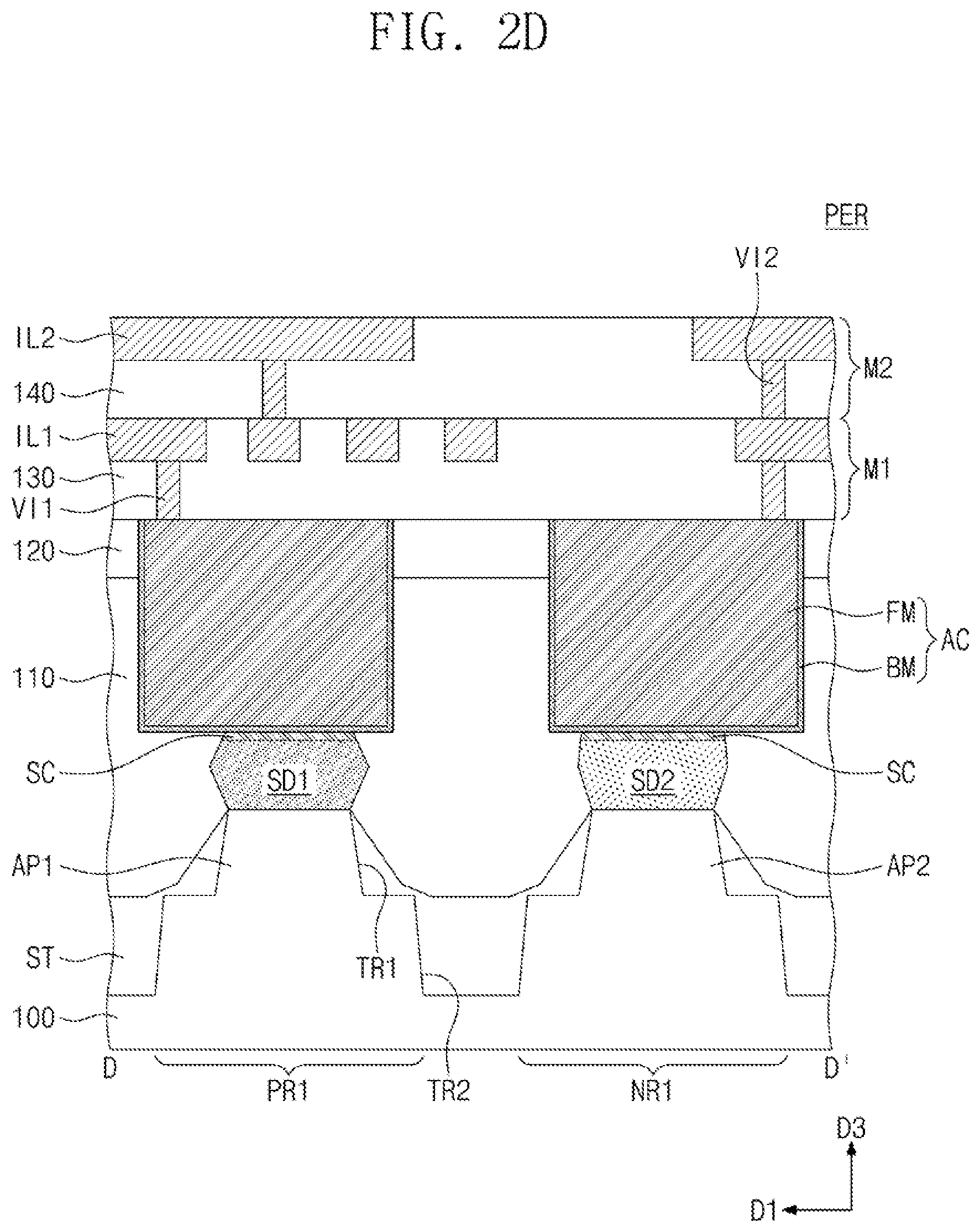 Patent US12453125 Figure 5 – Semiconductor device