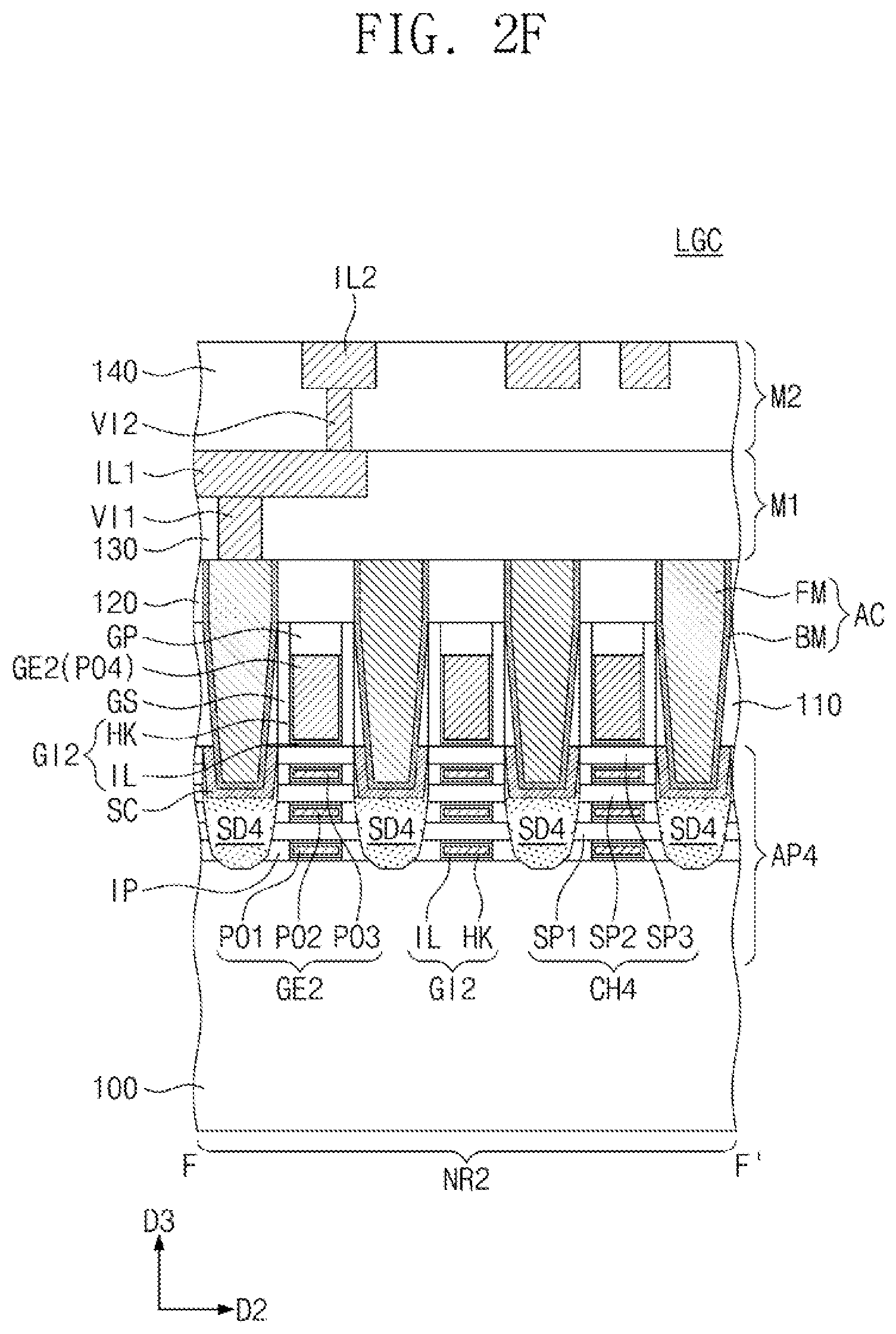 Patent US12453125 Figure 7 – Semiconductor device