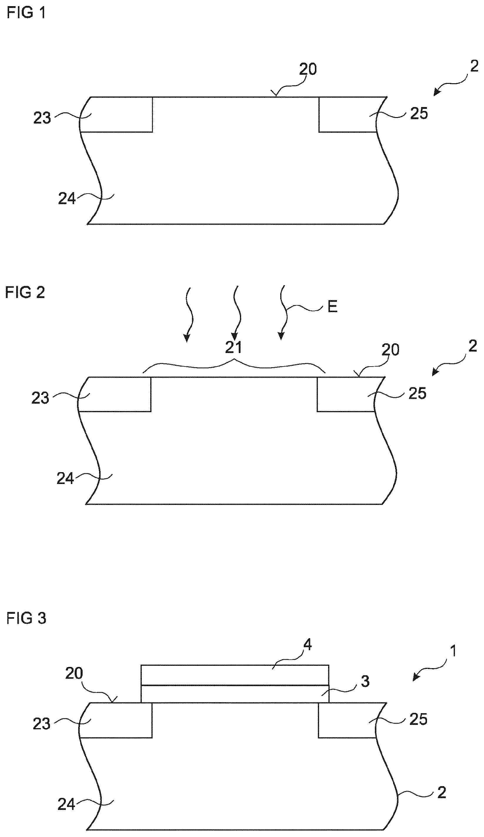 Patent US12453150 — Manufacturing method for power semiconductor device using low-energy electron radiation to produce silicon-enriched layer — Figure 1