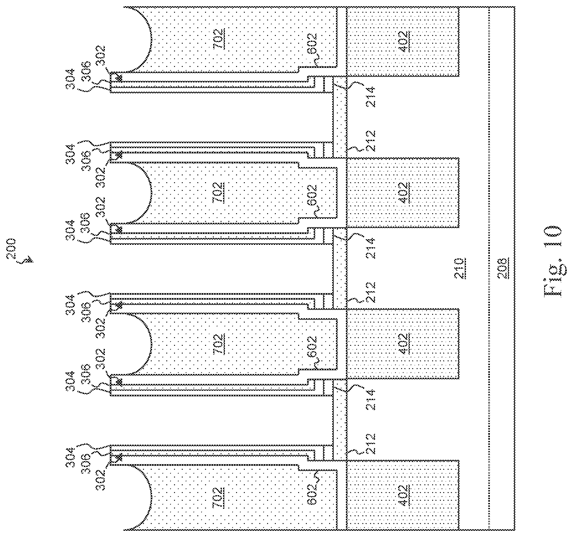 Patent US12453174 Figure 11 – Integrated circuits with finFET gate structures