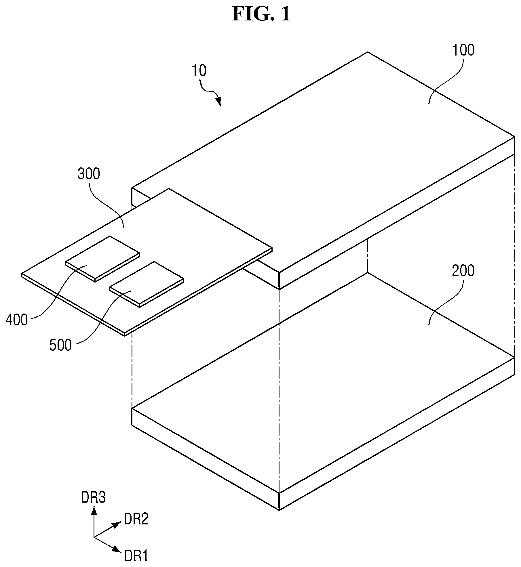 Patent US12453244 — Display device — Figure 1