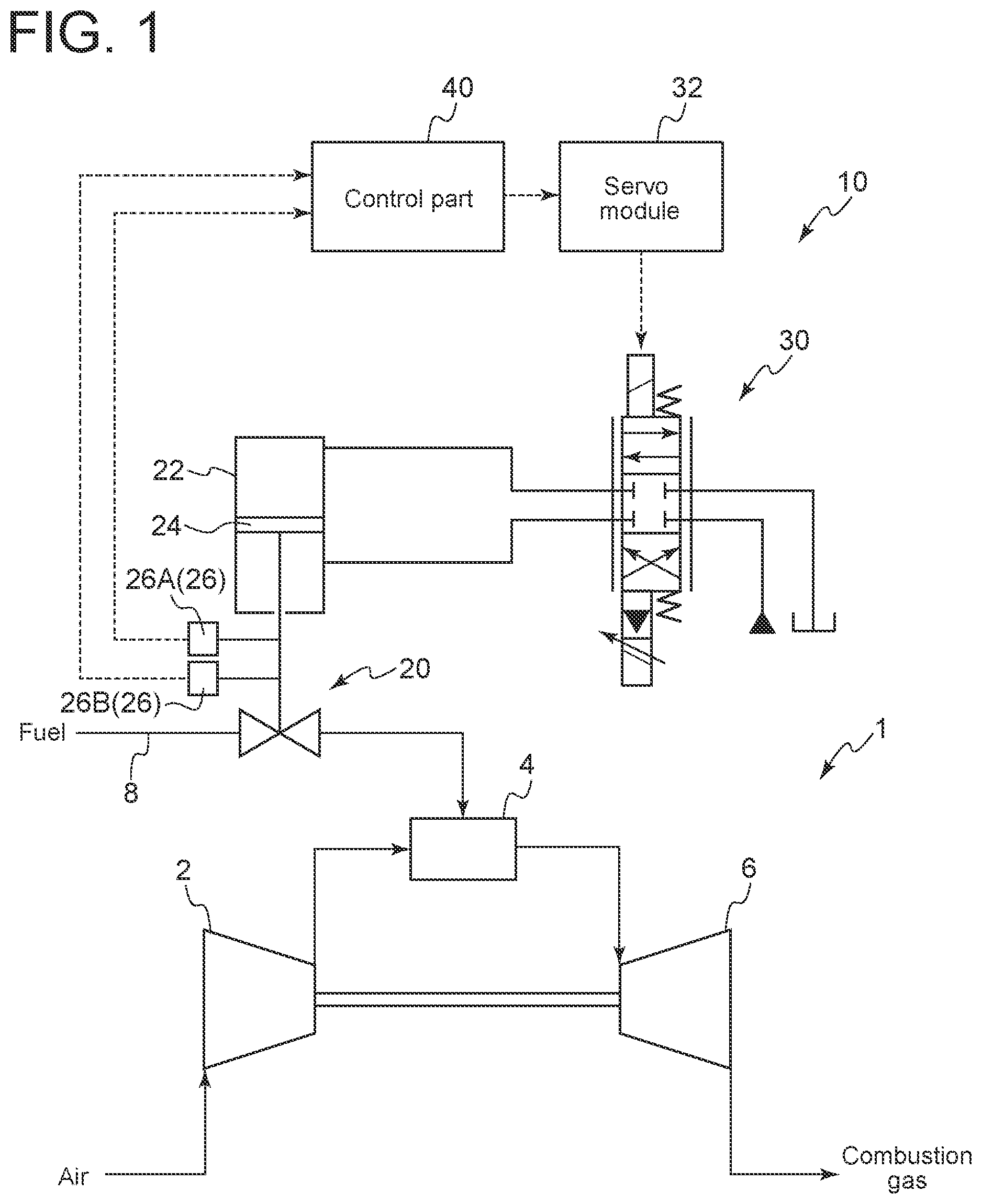 Patent US12455019 — Diagnosis apparatus, diagnosis method, and diagnosis program for valve system — Figure 1