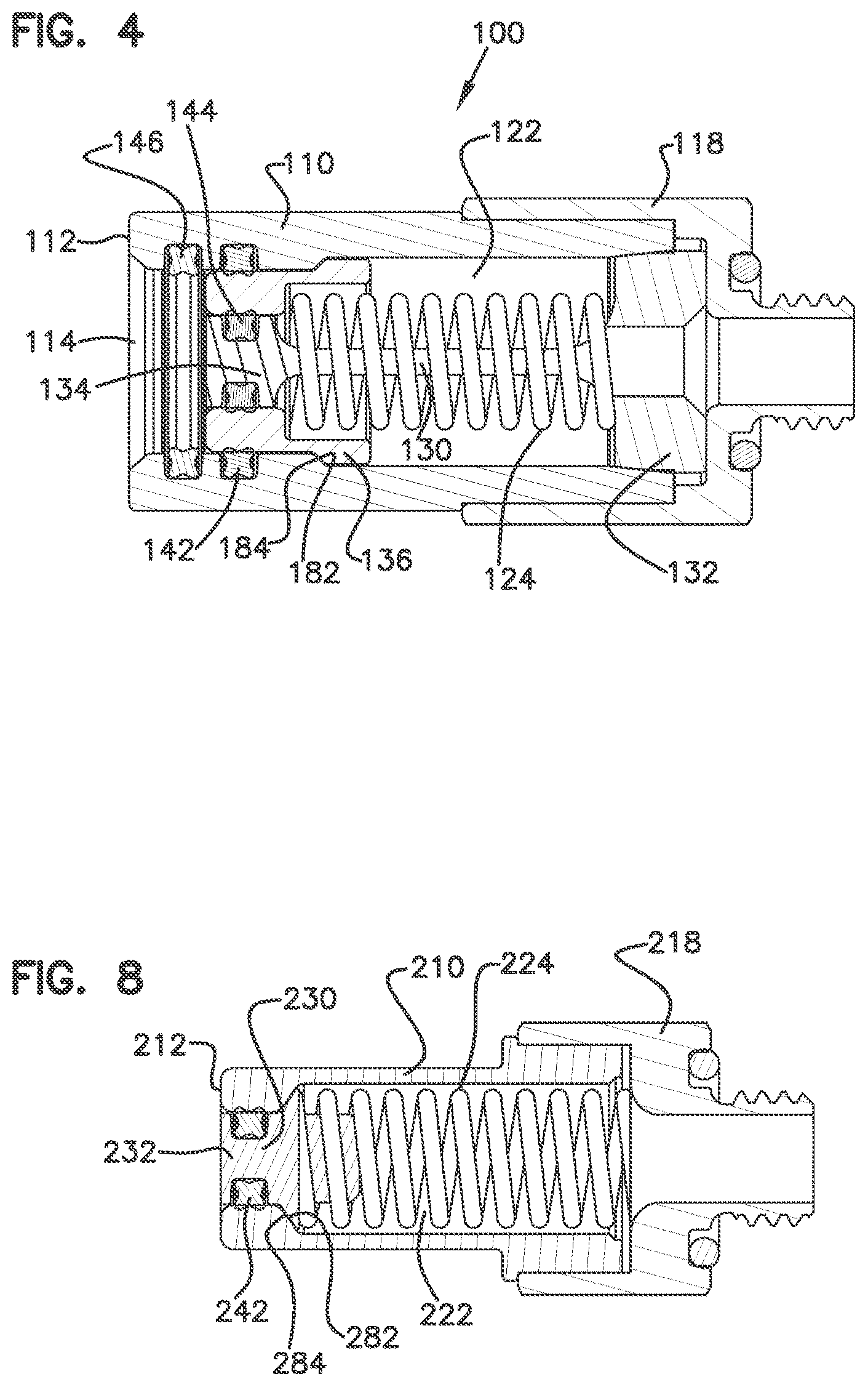 Patent US12455031 Figure 2 – Low-spill coupling assembly