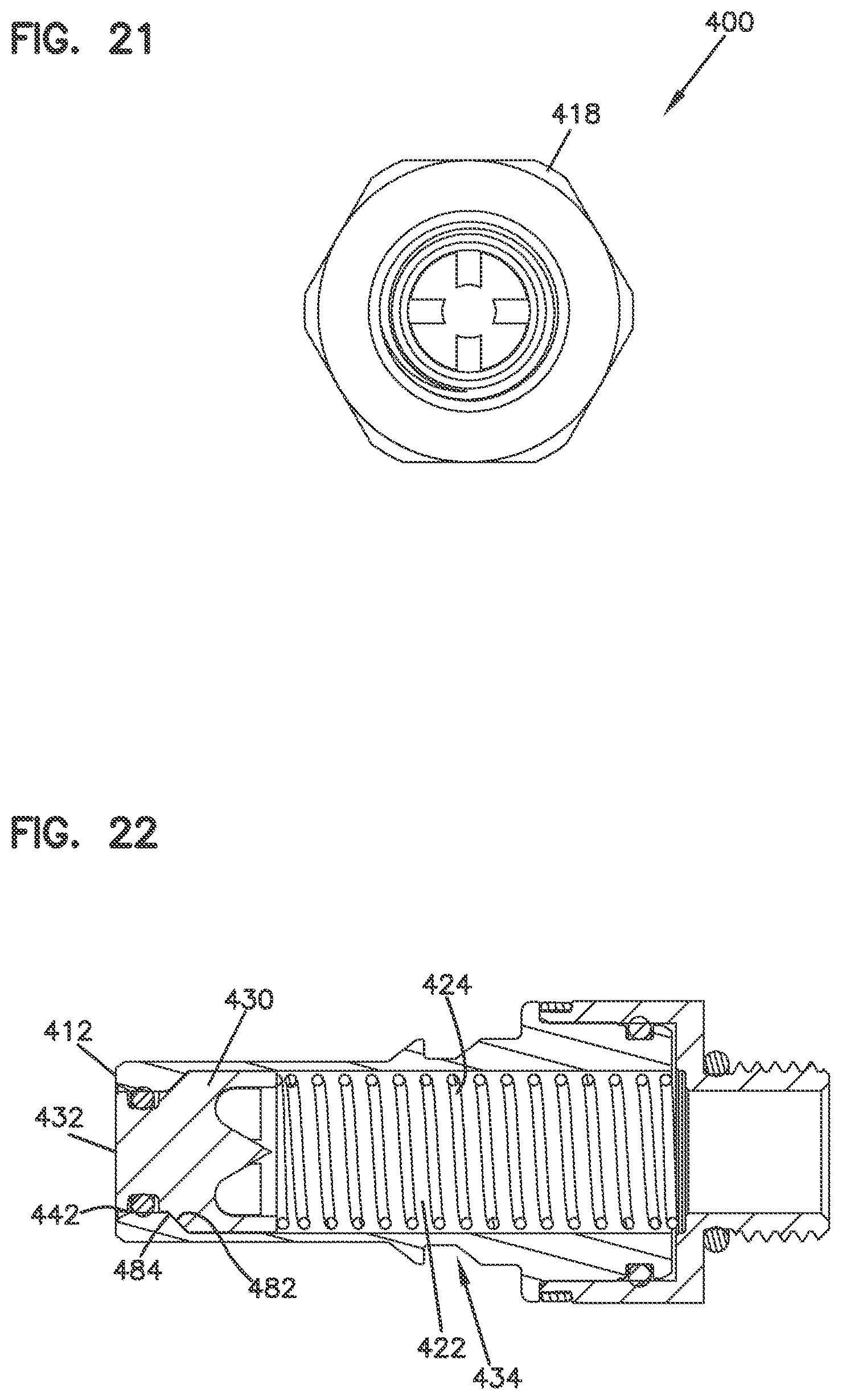 Patent US12455031 Figure 11 – Low-spill coupling assembly