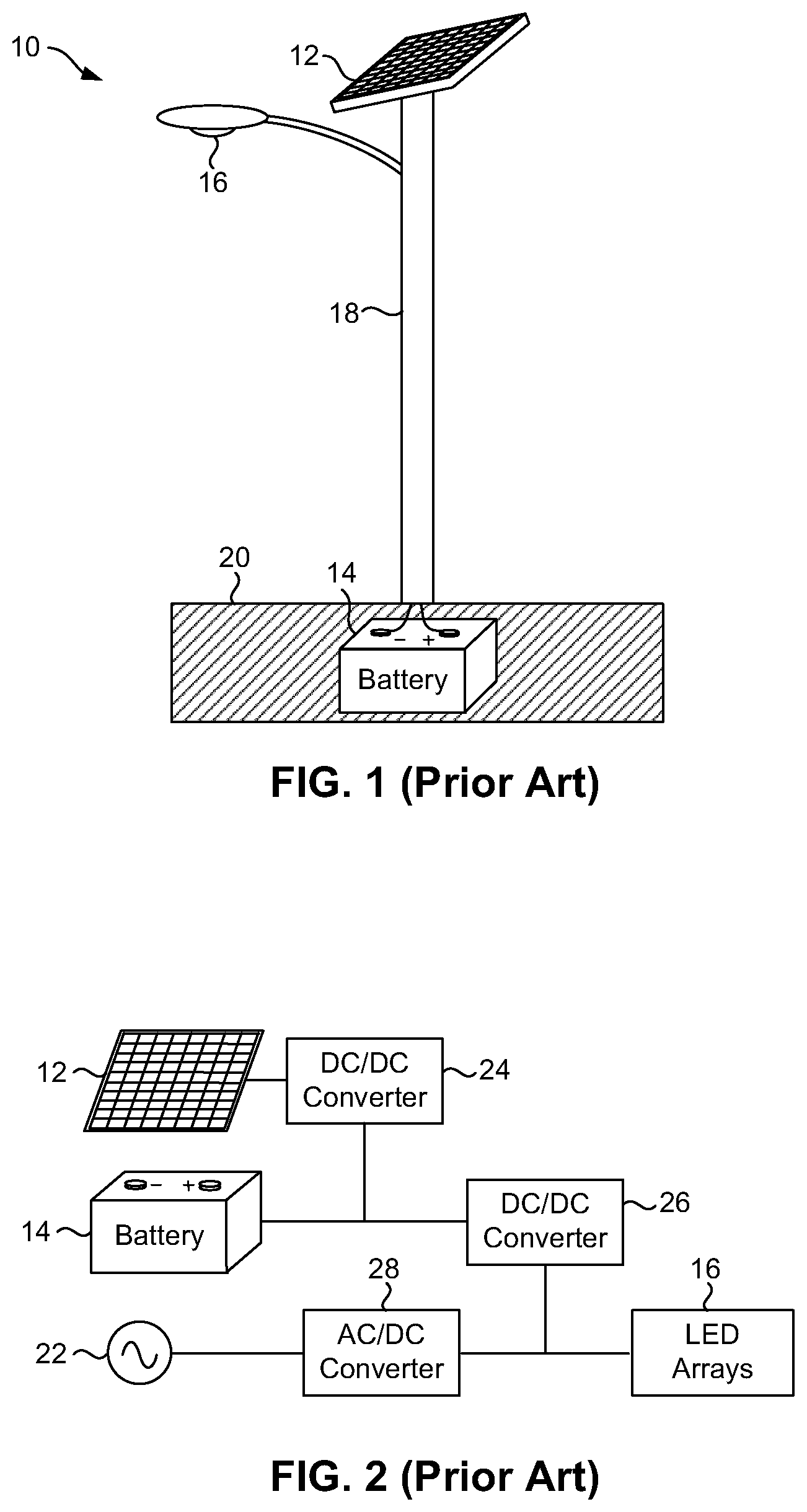 Patent US12455055 — Reliable and self-sufficient lighting system and method therefor — Figure 1
