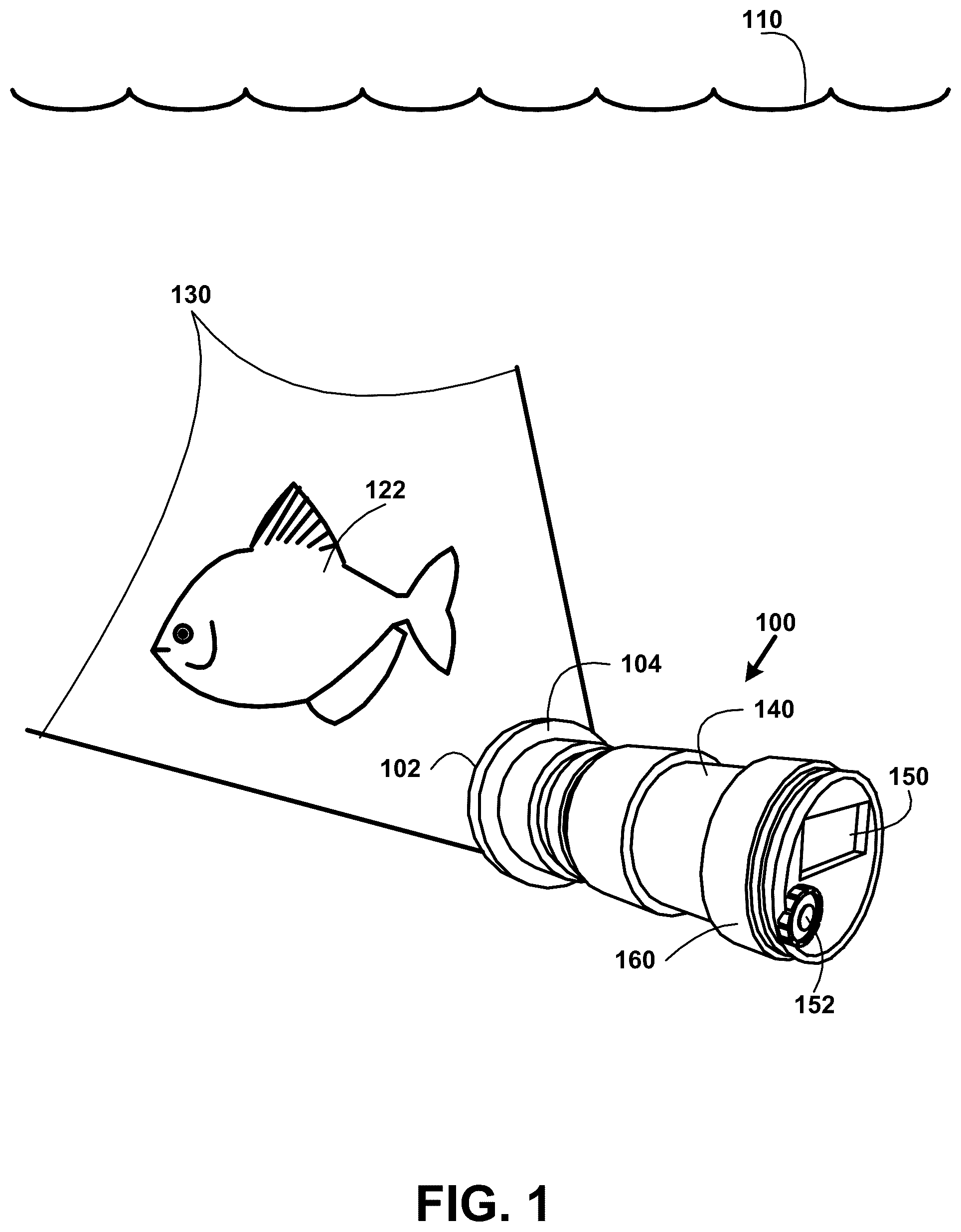 Patent US12455067 — Underwater video light system — Figure 1