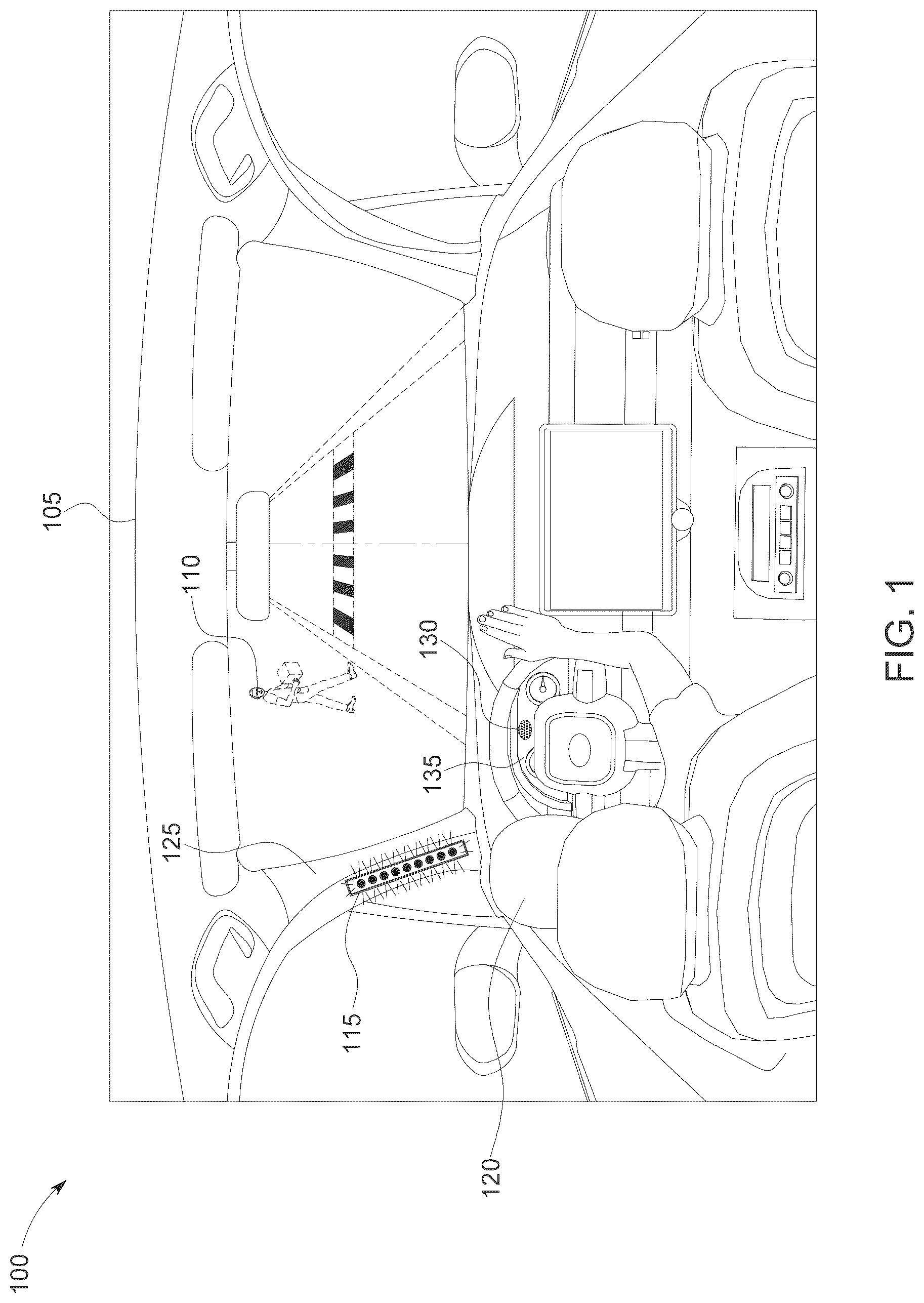 Patent US12455068 — Vehicle light bar — Figure 1