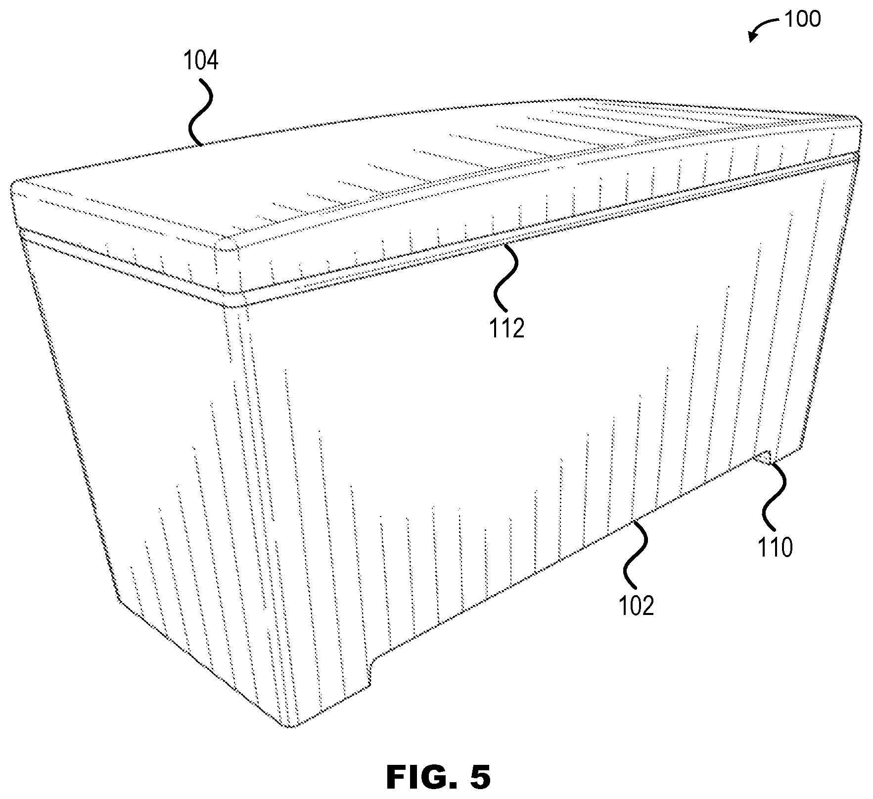 Patent US12455082 Figure 4 – Dehumidification container