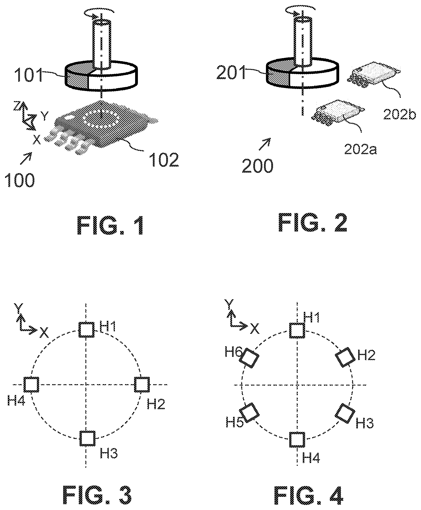 Patent US12455176 Figure 1 – Device and system for determining a position of a magnetic source, or an orientation of a uniform magnetic field
