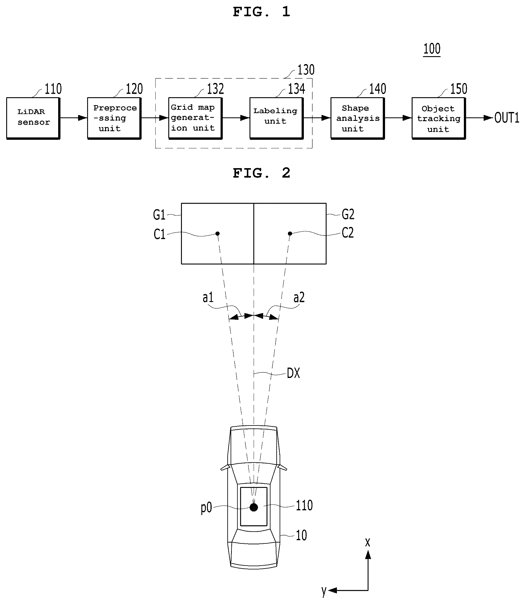 Patent US12455378 Figure 1 – Apparatus and method for tracking an object using a LiDAR sensor
