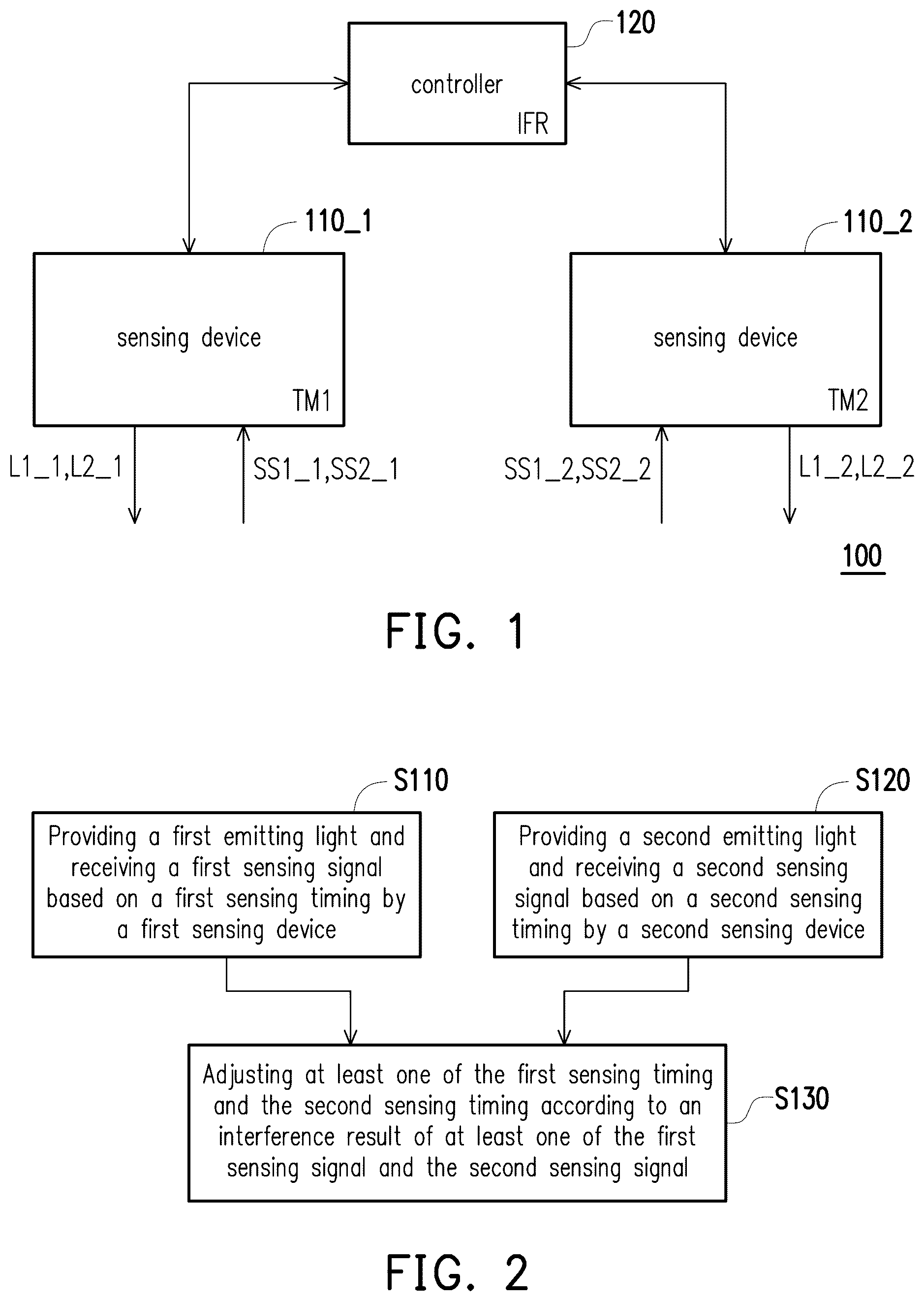 Patent US12455380 — 3D sensing system — Figure 1