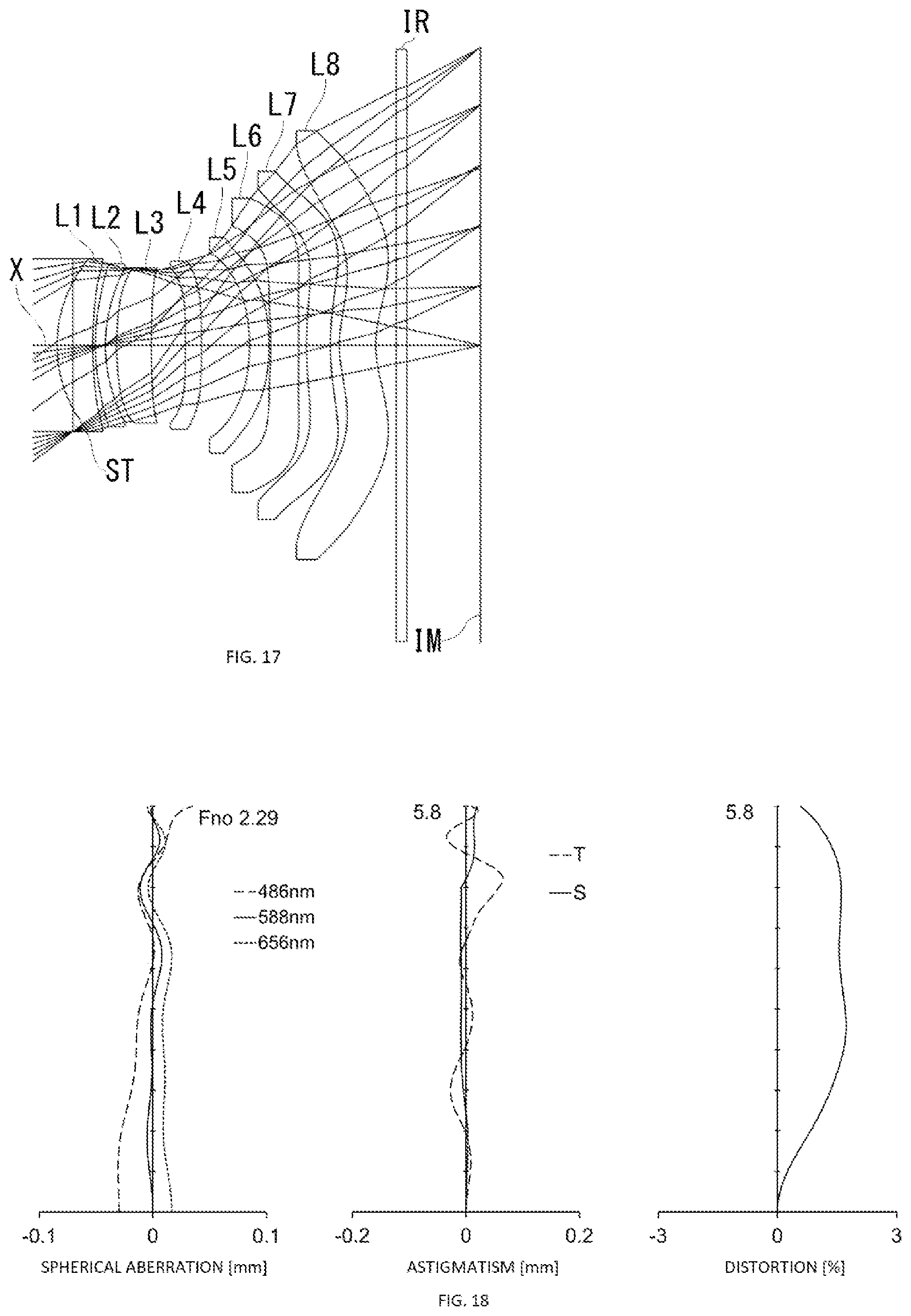 Patent US12455434 Figure 9 – Image pickup lens