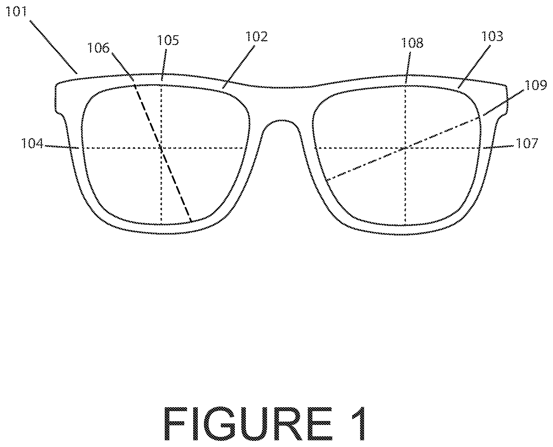 Patent US12455465 — Color-selective partial polarization filters for modification of human color vision while viewing color images in polarized light — Figure 1