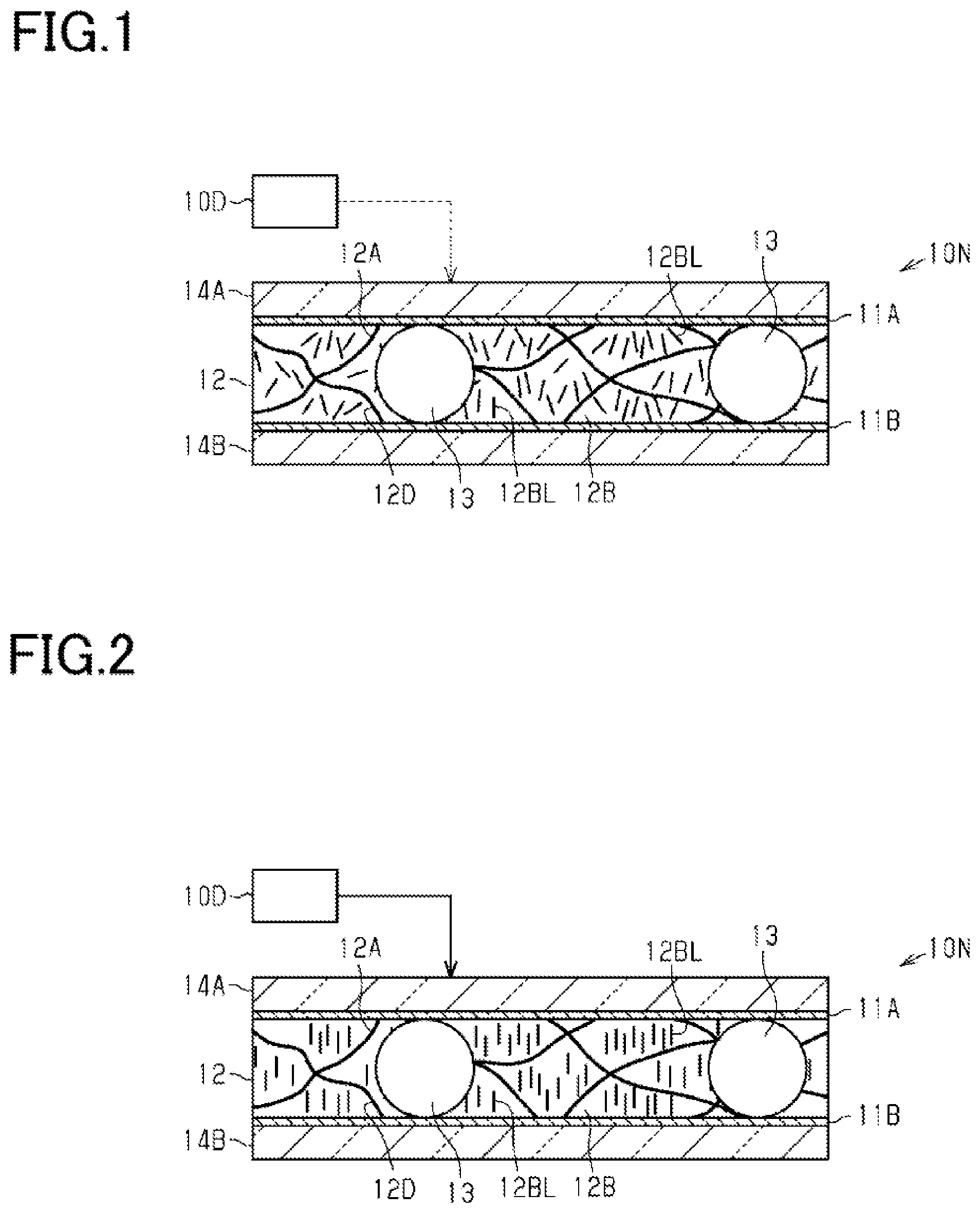 Patent US12455471 — Light control sheet — Figure 1