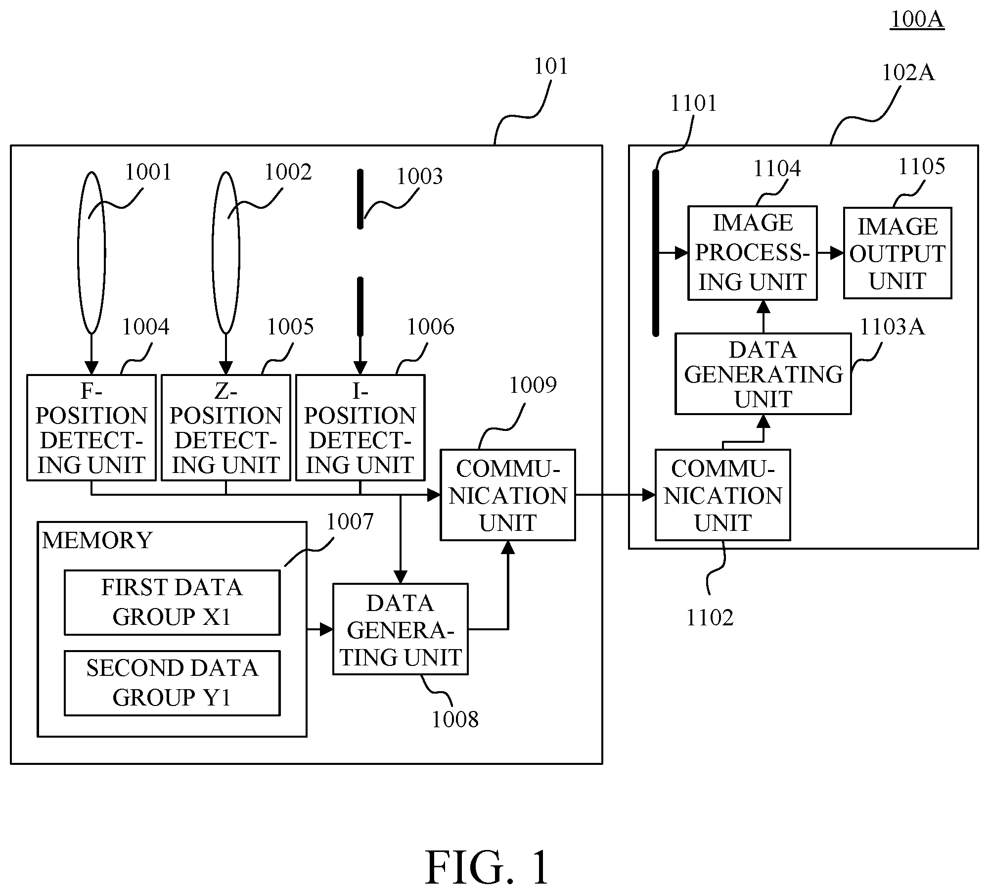 Patent US12455499 — Accessory, image pickup apparatus, image pickup system, accessory control method, and storage medium — Figure 1